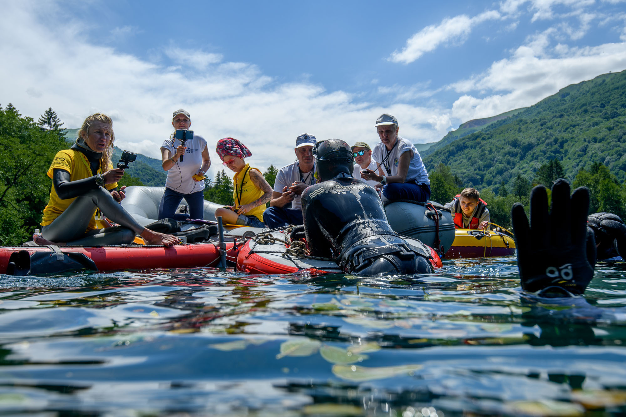 Фоторепортаж с чемпионата России по фридайвингу. Профессиональная фотосъемка. Ростов-на-Дону