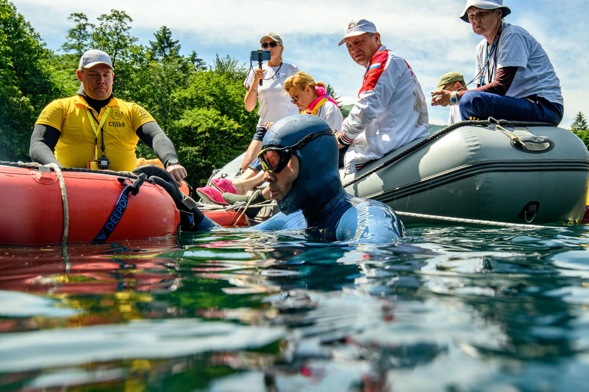 Фоторепортаж с чемпионата России по фридайвингу. Профессиональная фотосъемка. Ростов-на-Дону
