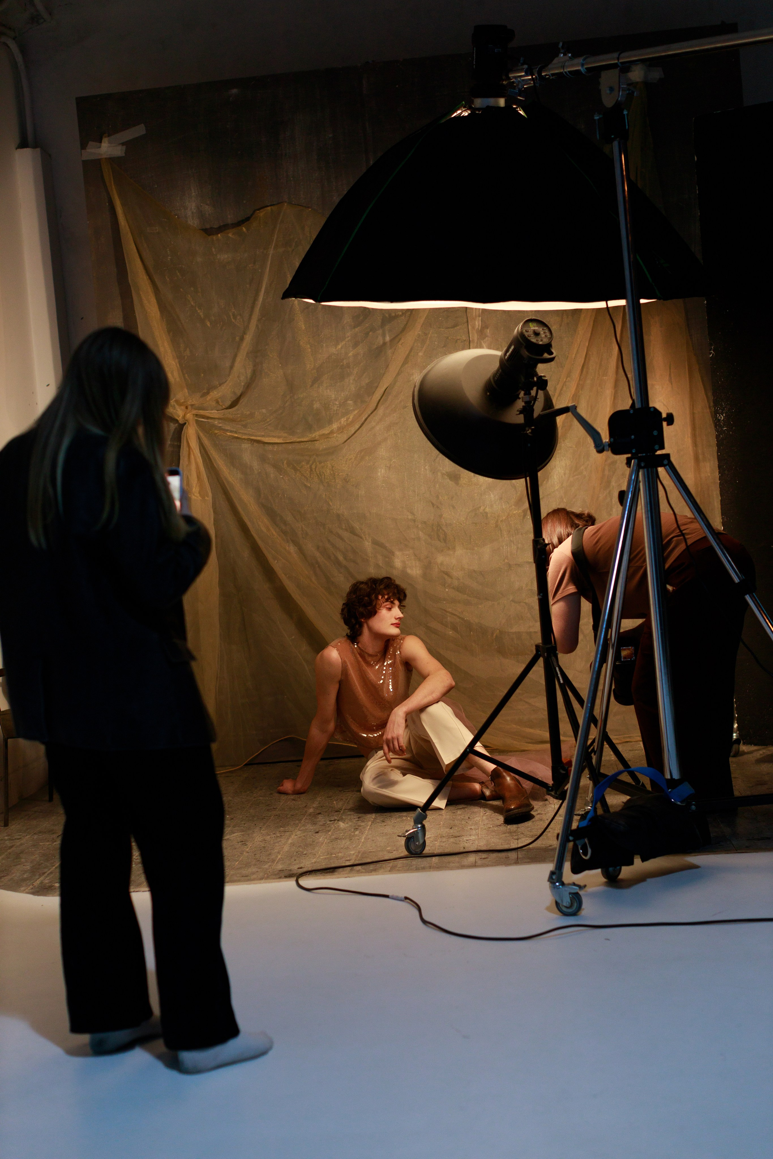 Бекстейдж съемки. Игорь Березин — фотограф в Москве. Мужские портреты и коммерческая съёмка