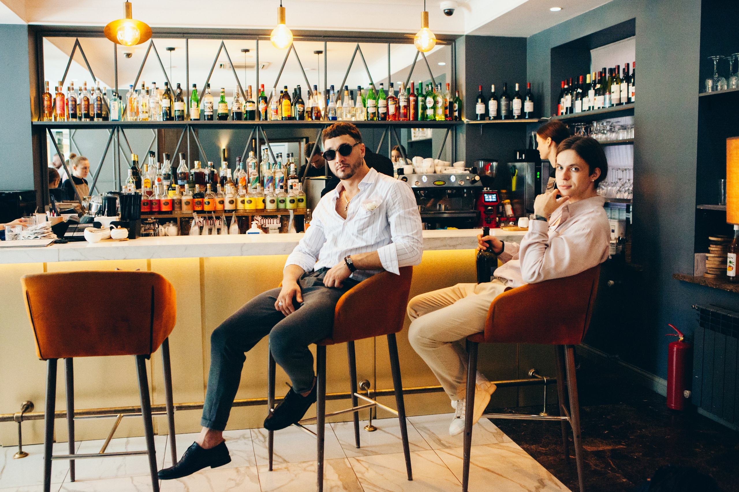 Свадебная фотосессия в отеле hartwell hotel и на патриарших прудах. Фотограф Ольга Ефремова