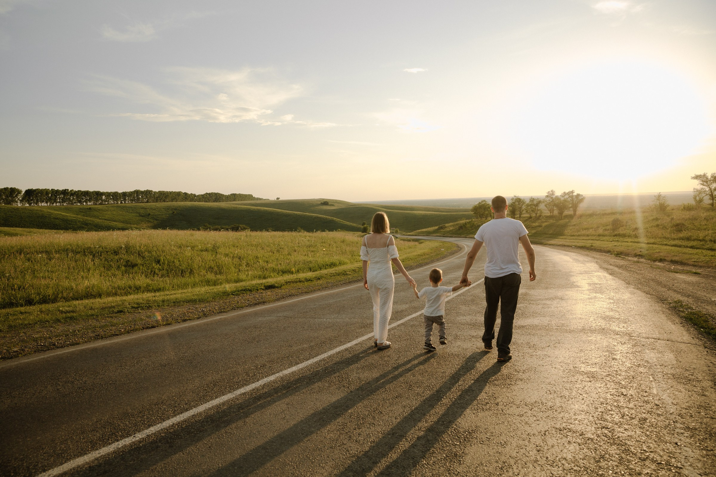 Виталя, Аня и Мирон. Фотограф Любовь Щербинина