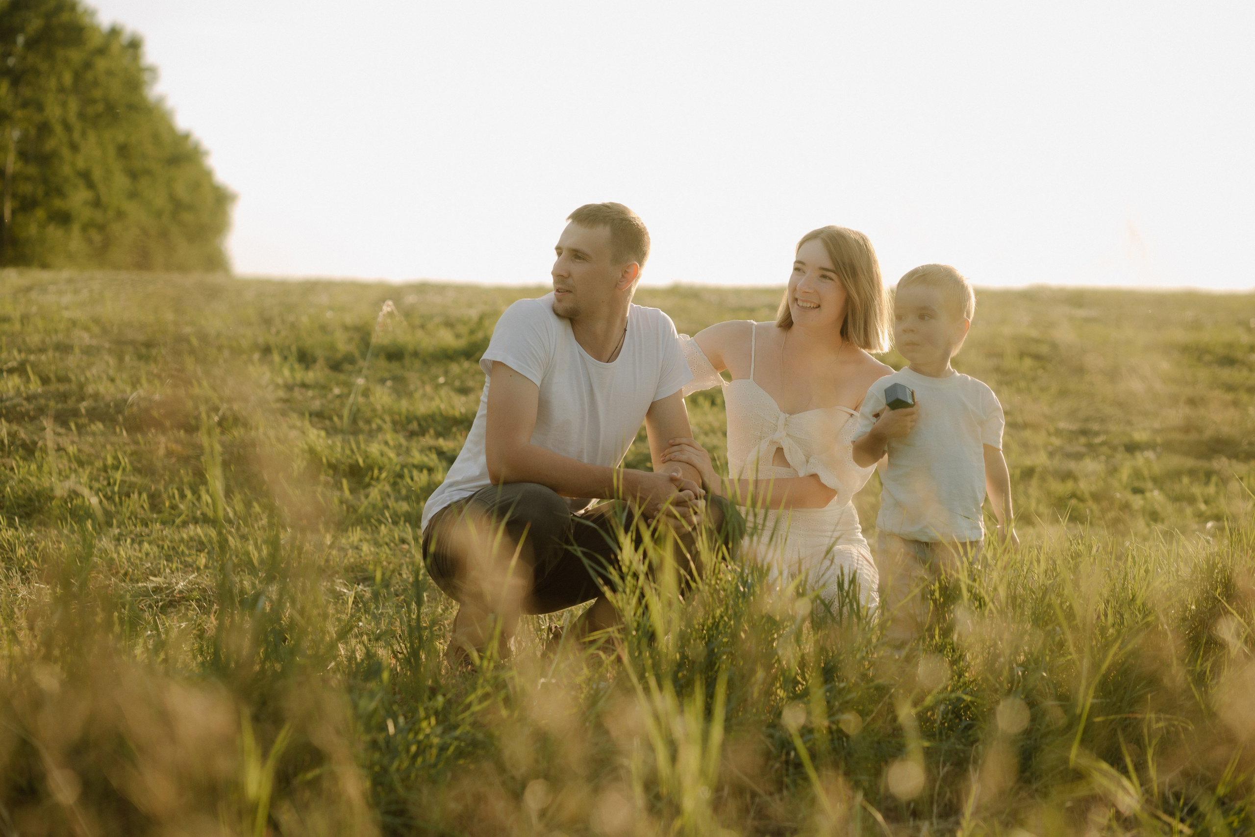 Виталя, Аня и Мирон. Фотограф Любовь Щербинина