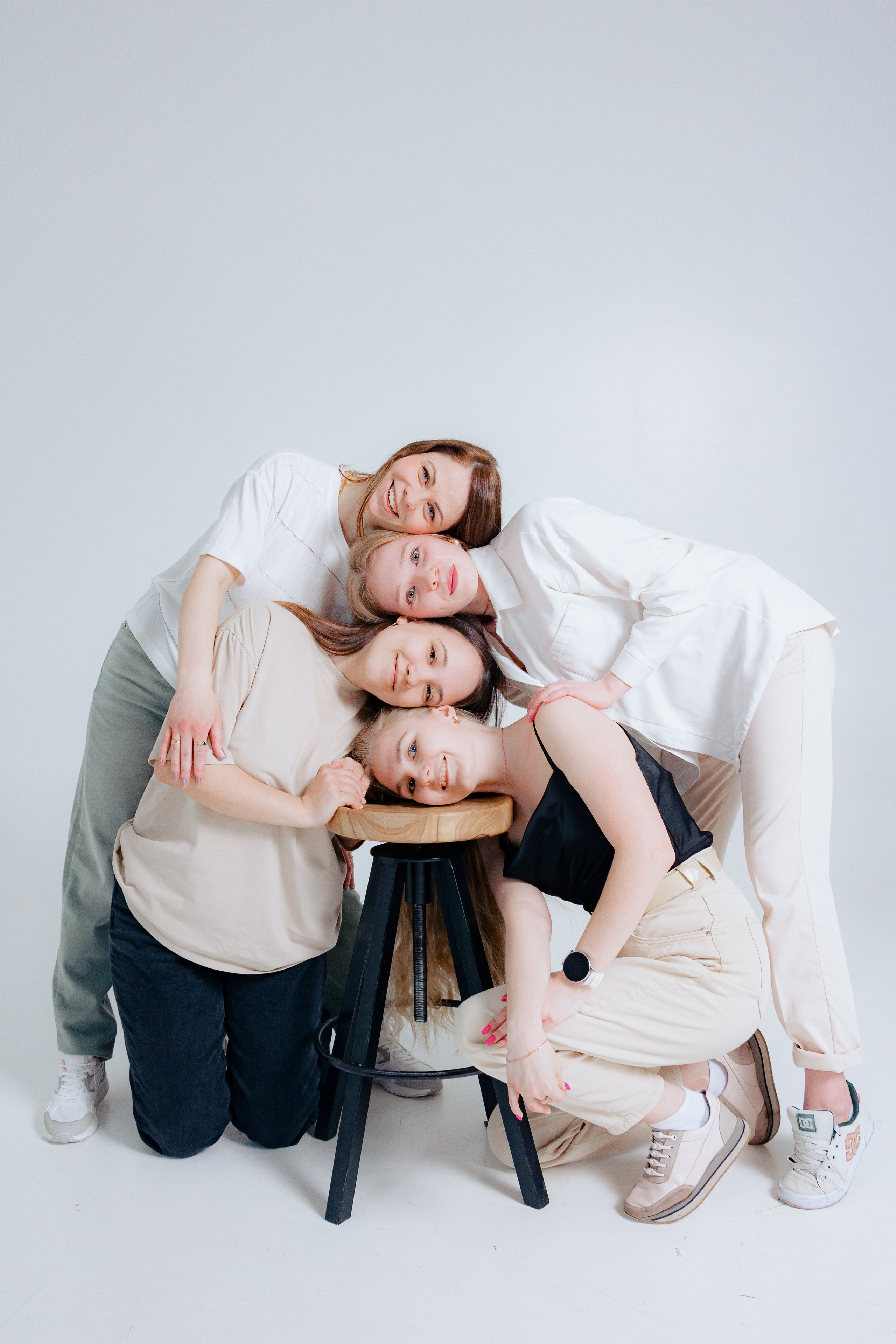 Коллективная фотосессия в студии, Екатеринбург. Фотограф в Екатеринбурге Пойгина Елена