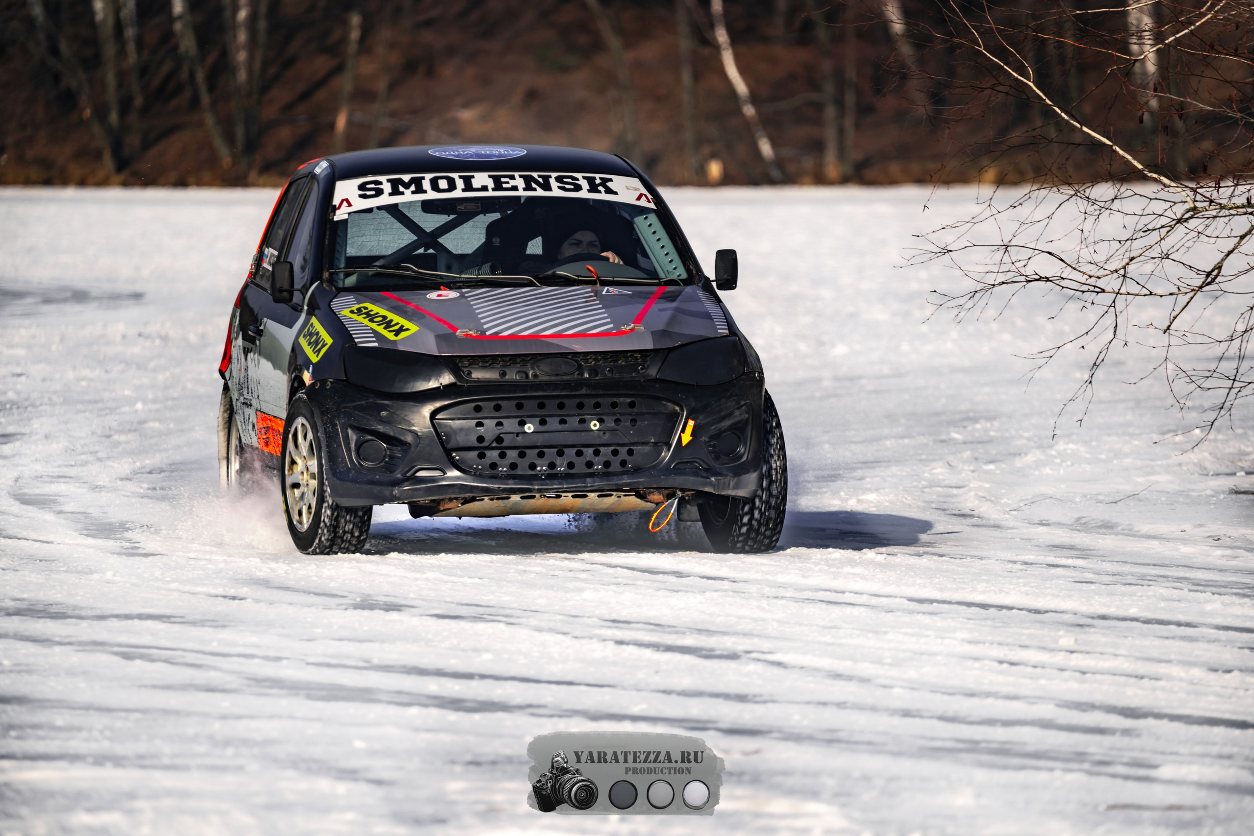 Тренировочный день на ледовой трассе. Yaratezza production