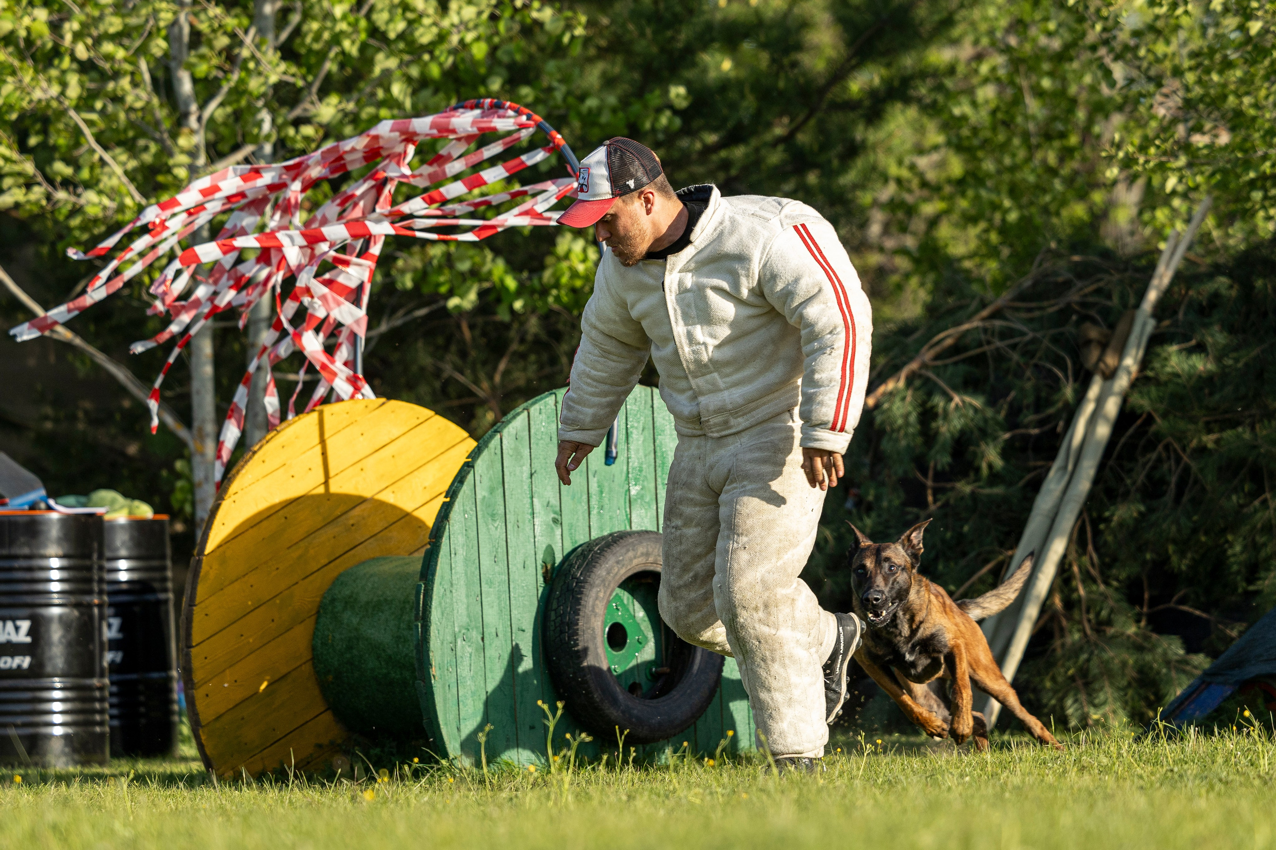 Испытания по мондьорингу в Нижнем Новгороде. Фотограф-анималист Анна Маринич