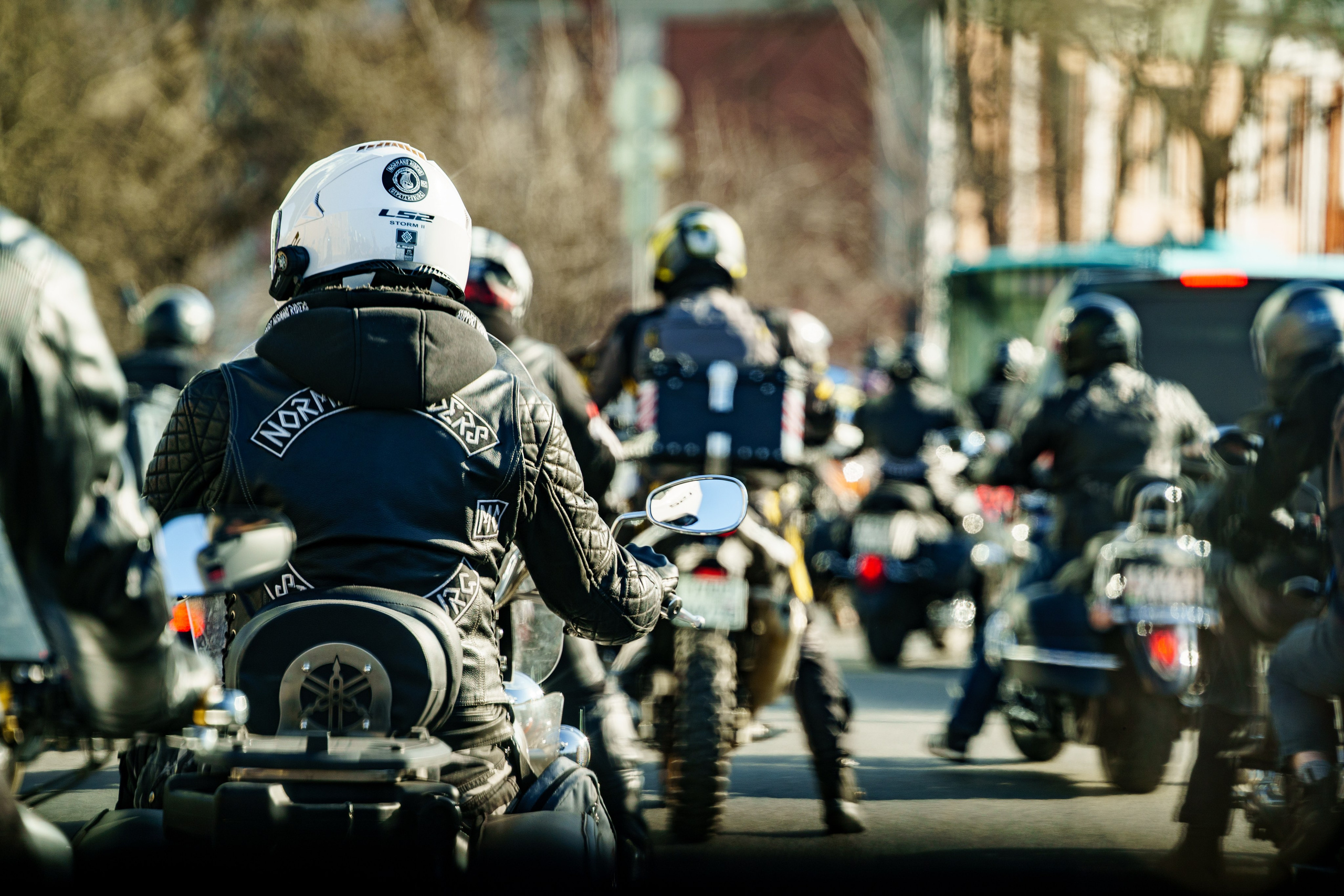 Прохват мотоклуба Norman Riders ч.1. Концертный и репортажный фотограф в Санкт-Петербурге Слава Пахомов