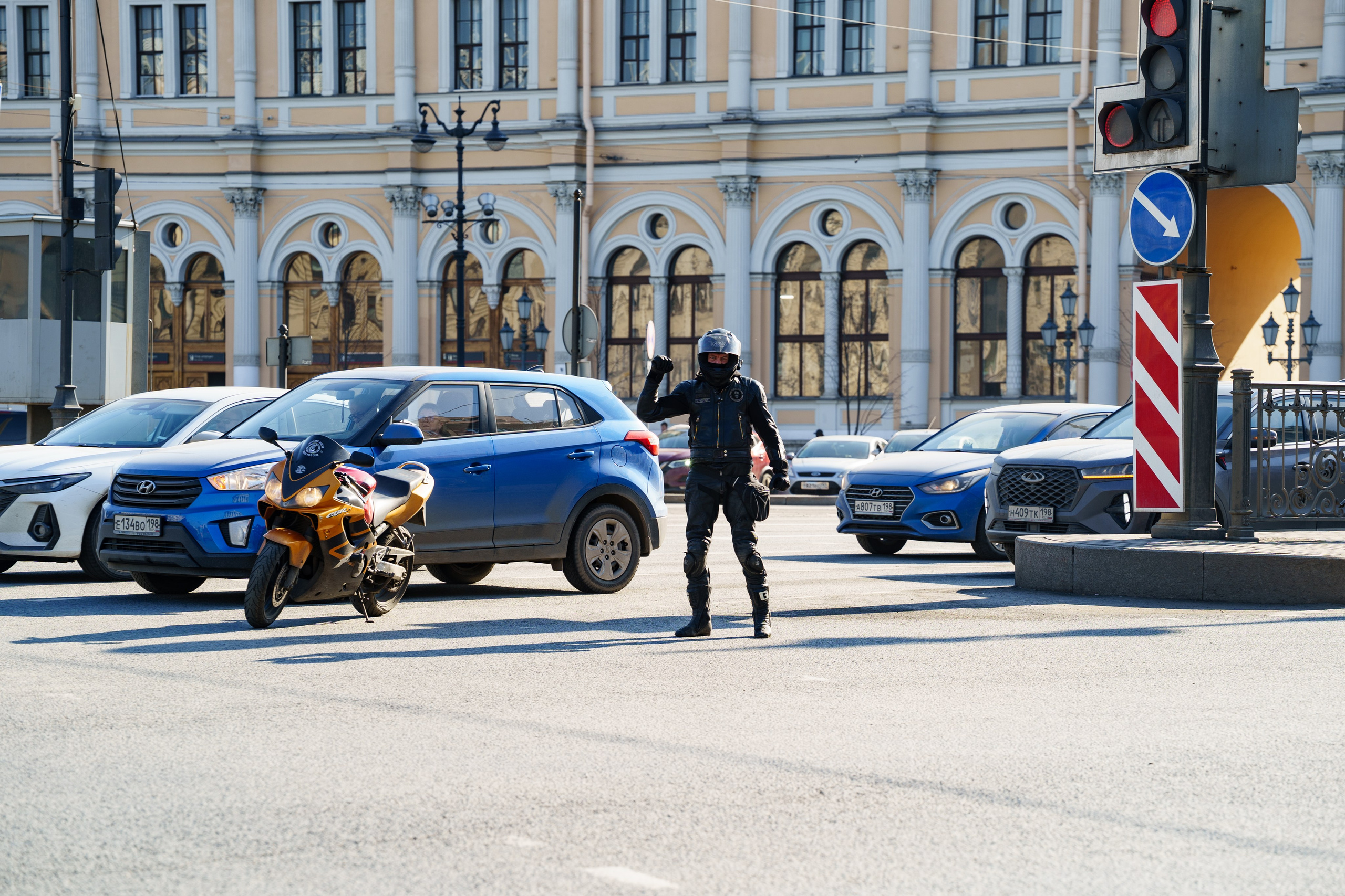 Прохват мотоклуба Norman Riders ч.1. Концертный и репортажный фотограф в Санкт-Петербурге Слава Пахомов