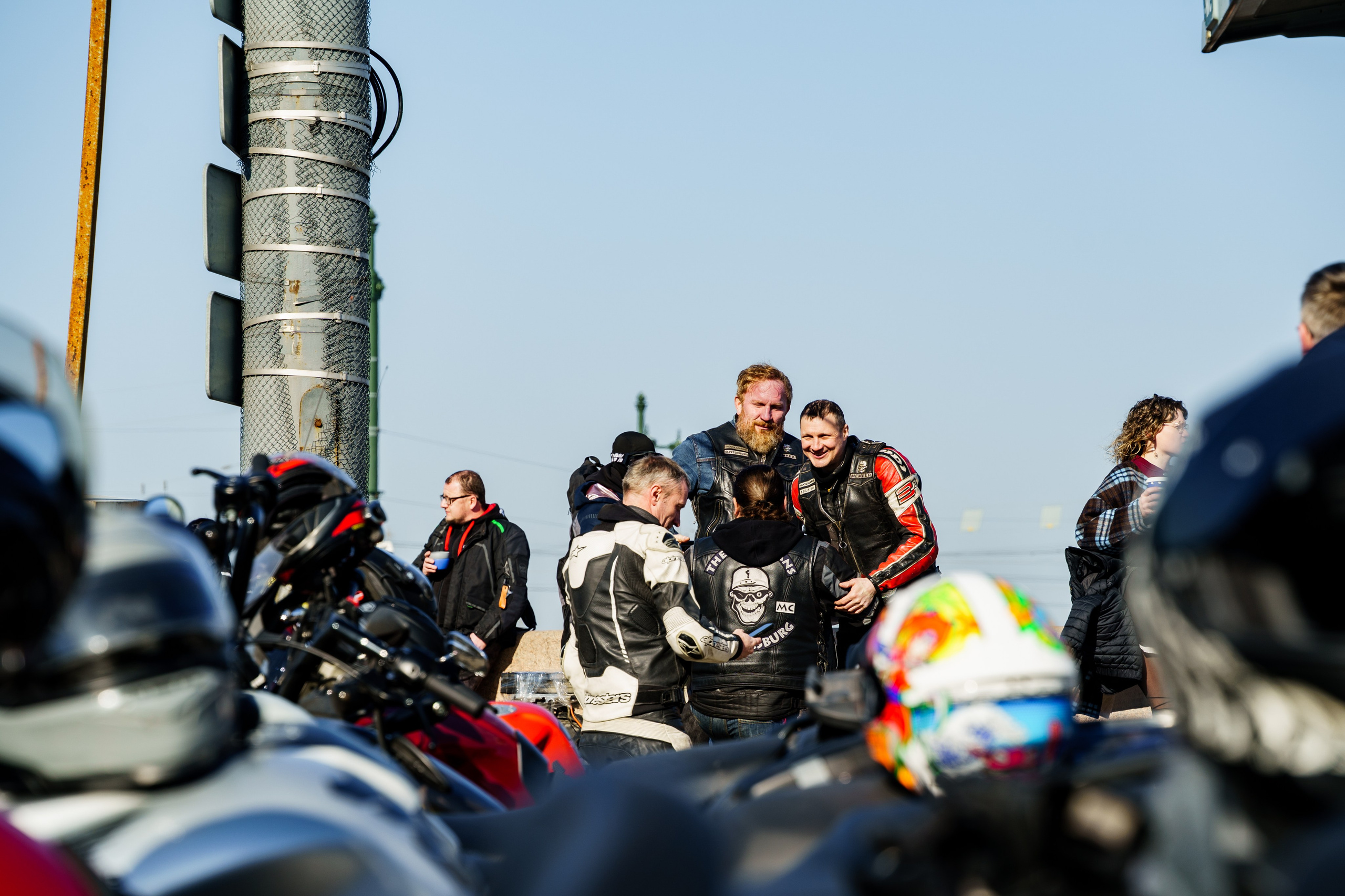 Прохват мотоклуба Norman Riders ч.1. Концертный и репортажный фотограф в Санкт-Петербурге Слава Пахомов