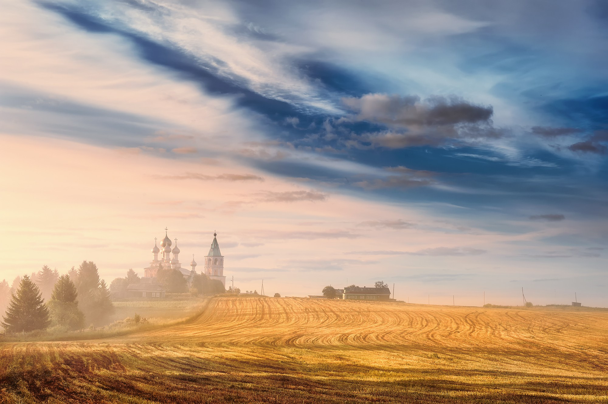 Пейзаж. Аэросъемка в Архангельске, Александр Ермолин