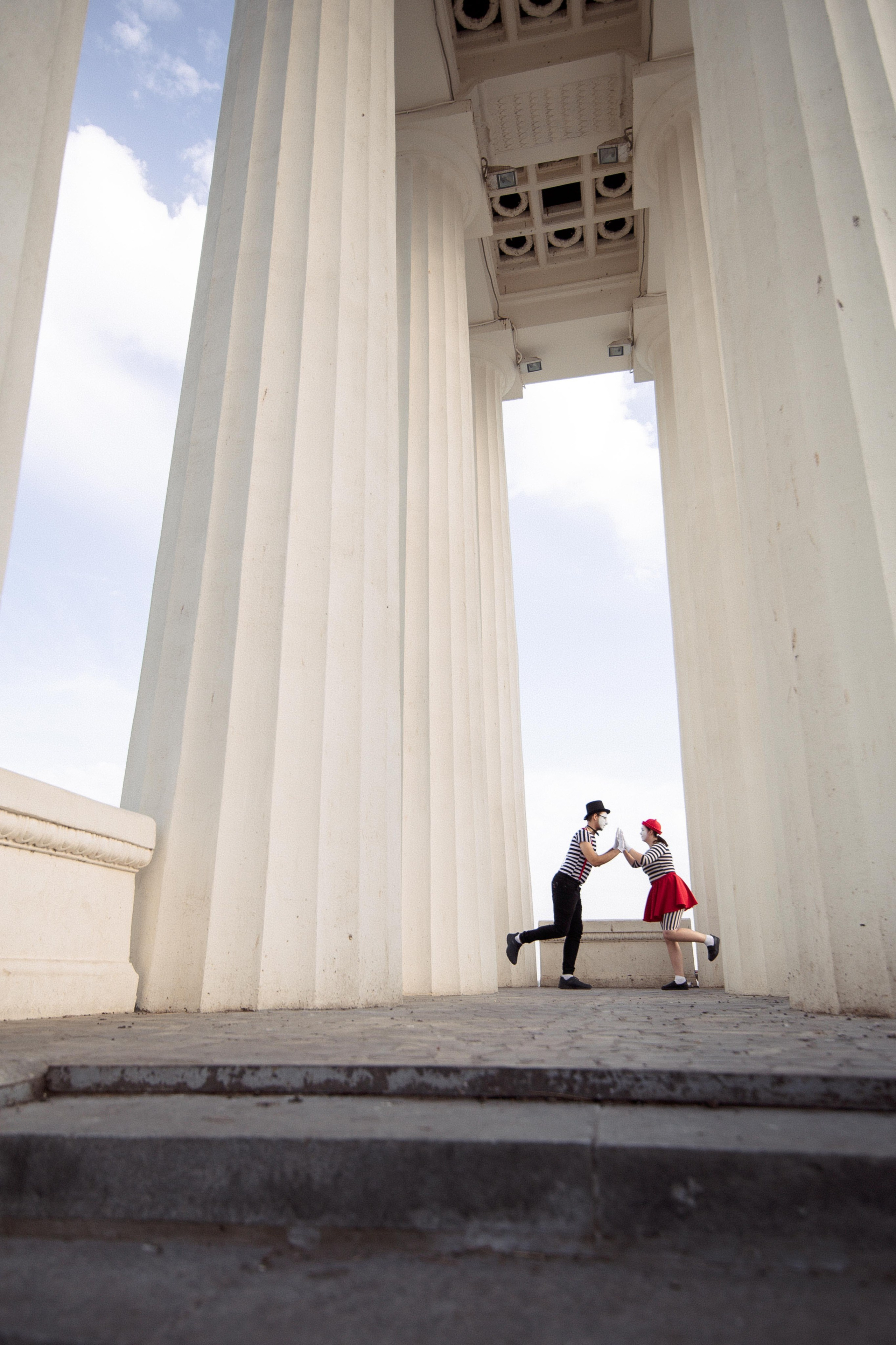 Мимы. Фотограф Крохин Олег