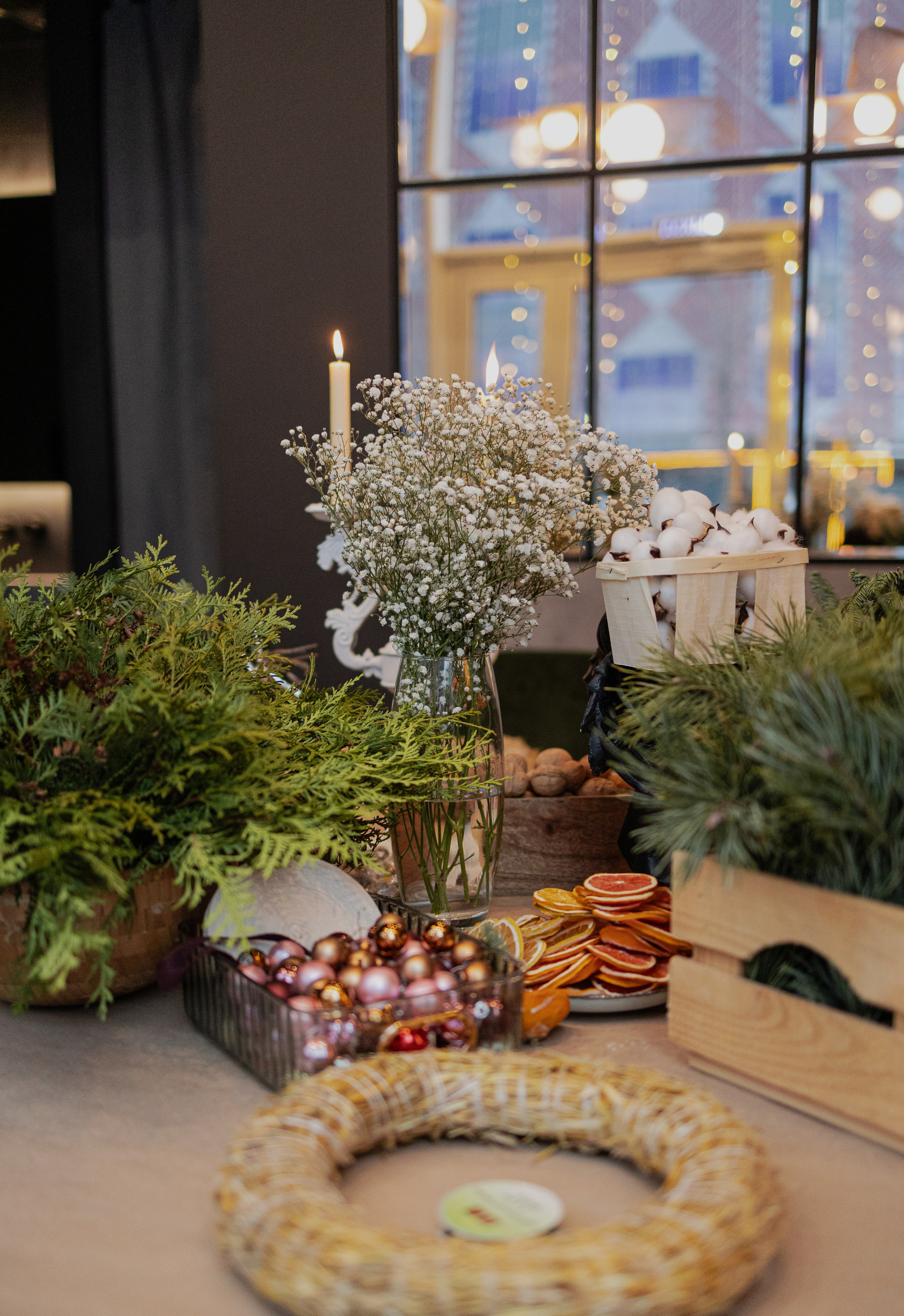 Мк Новогодний Венок. Анастасия Ракчеева Художник