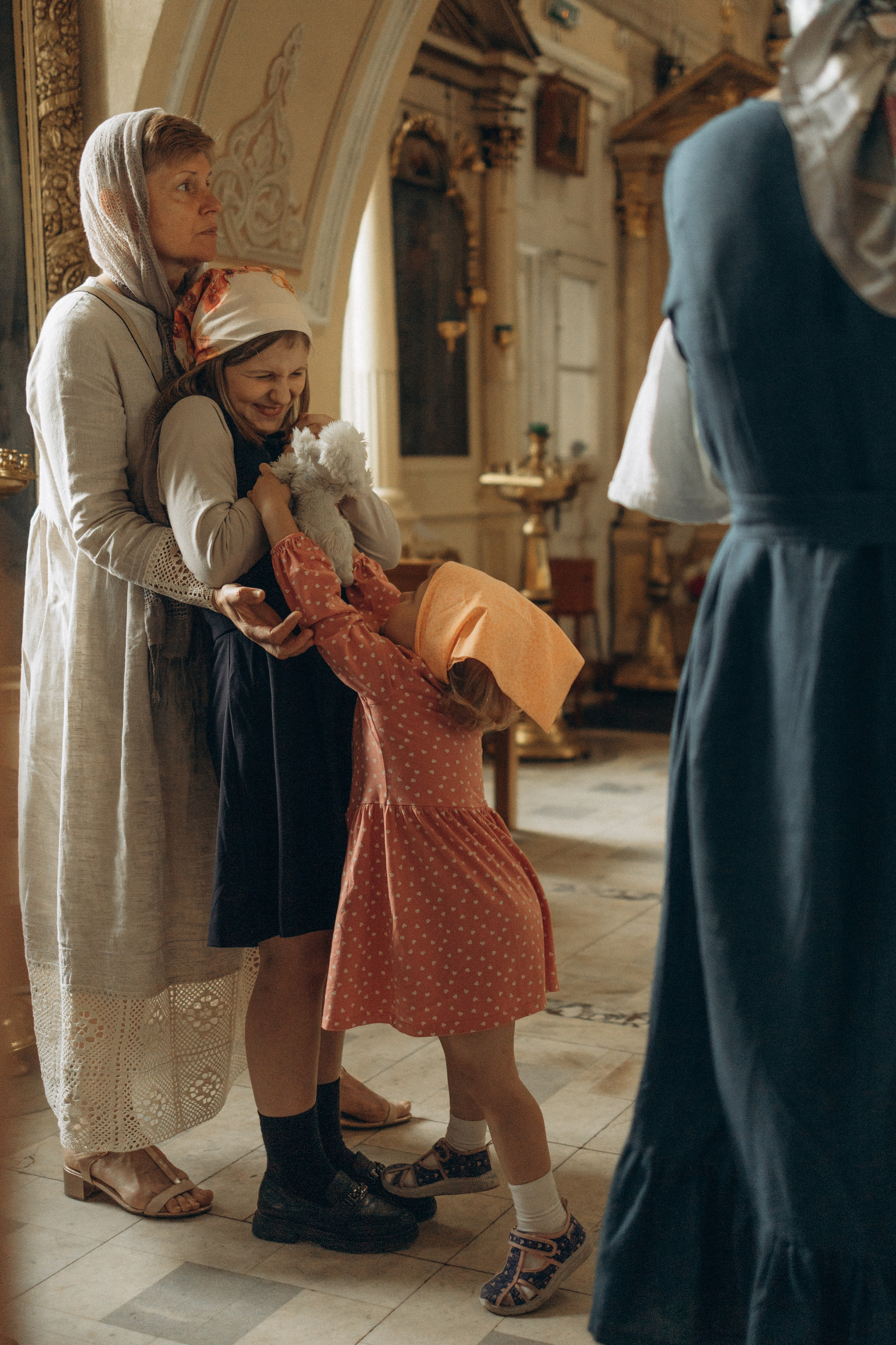 Таинство крещения. Семейный фотограф в Москве Валерия Карпова