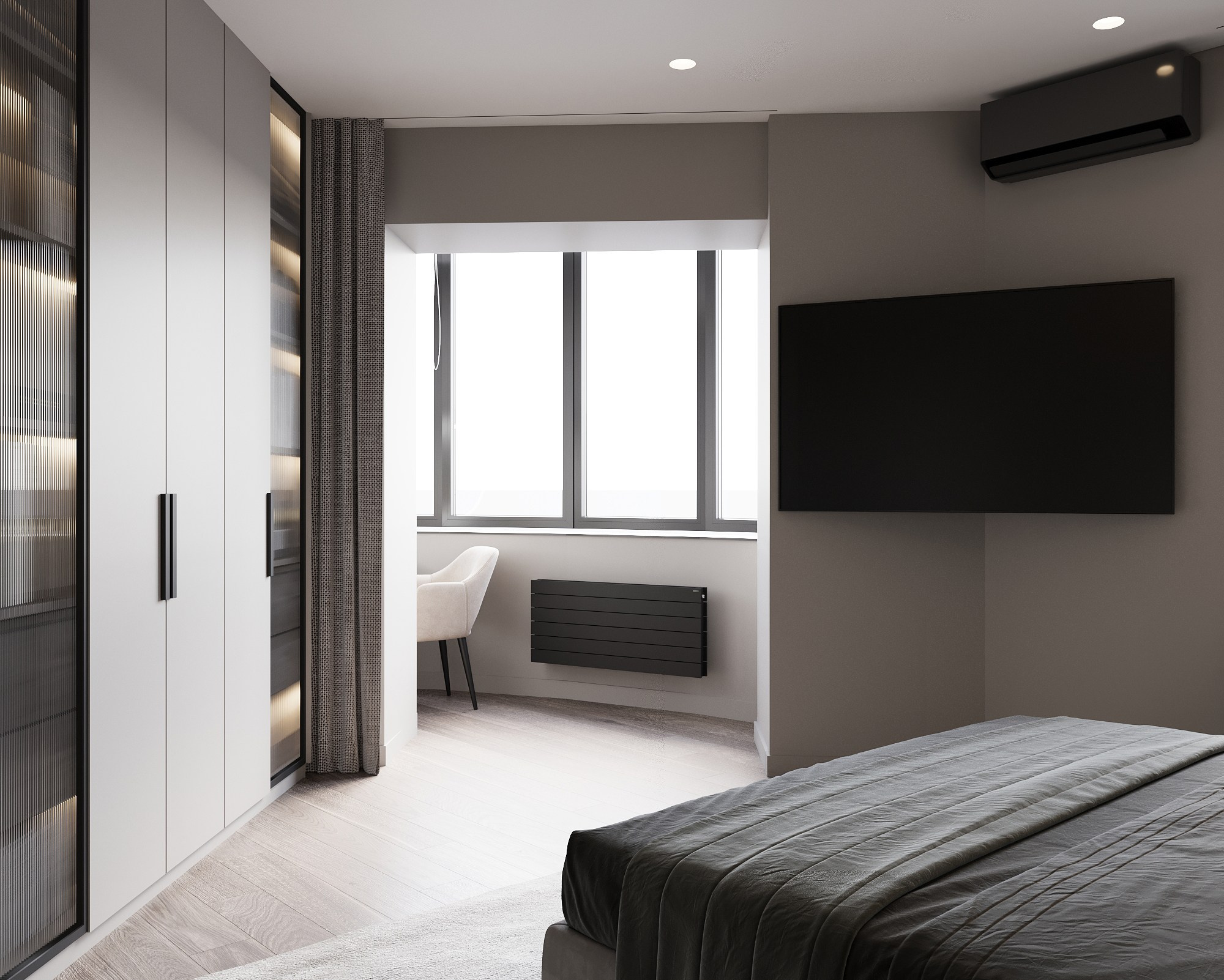 Ул. Милашенкова 55 кв. м. Kod Interiors | Дизайнер интерьеров Кораблина Кристина