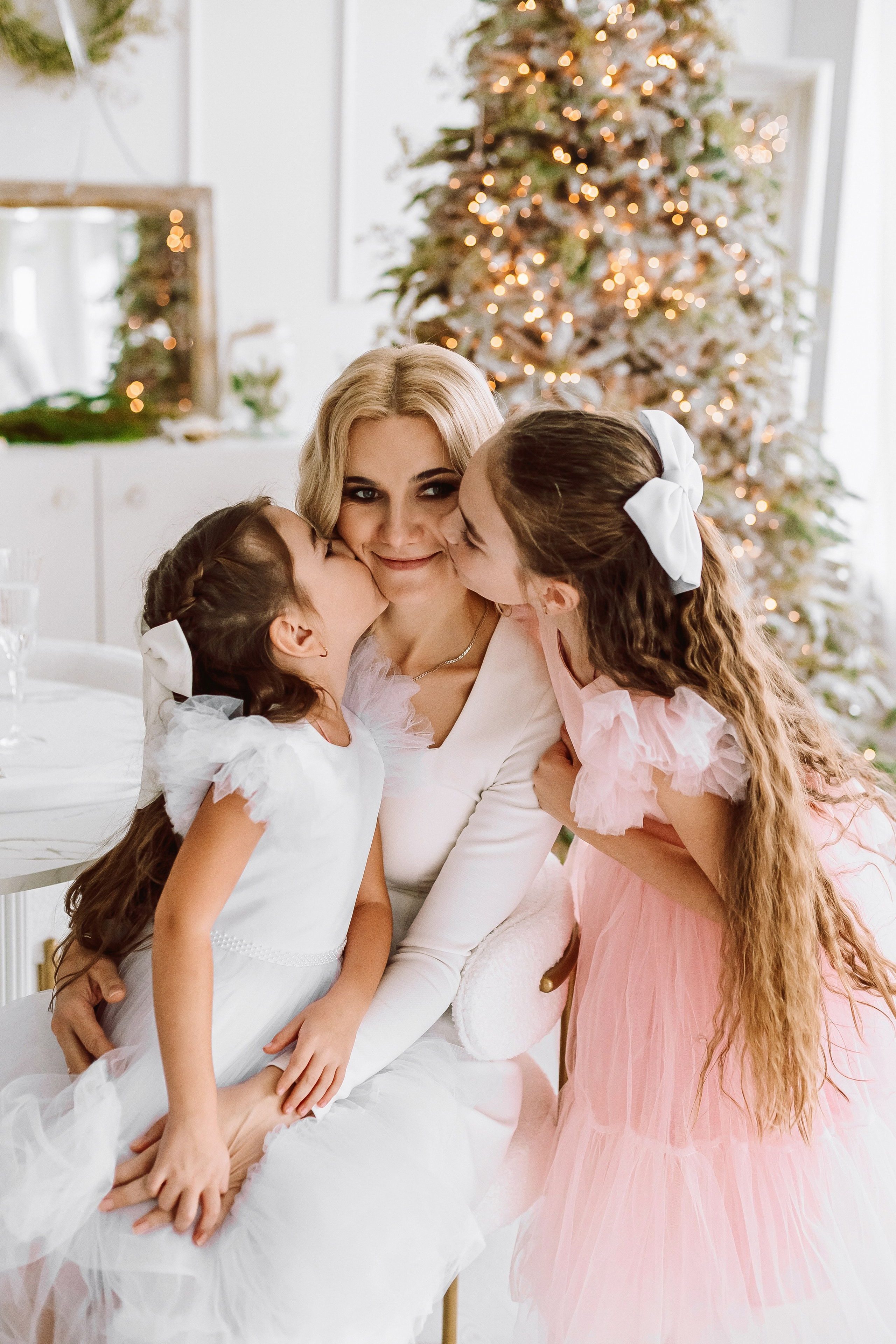 Семейная новогодняя фотосессия. Портретный и семейный фотограф в Минске