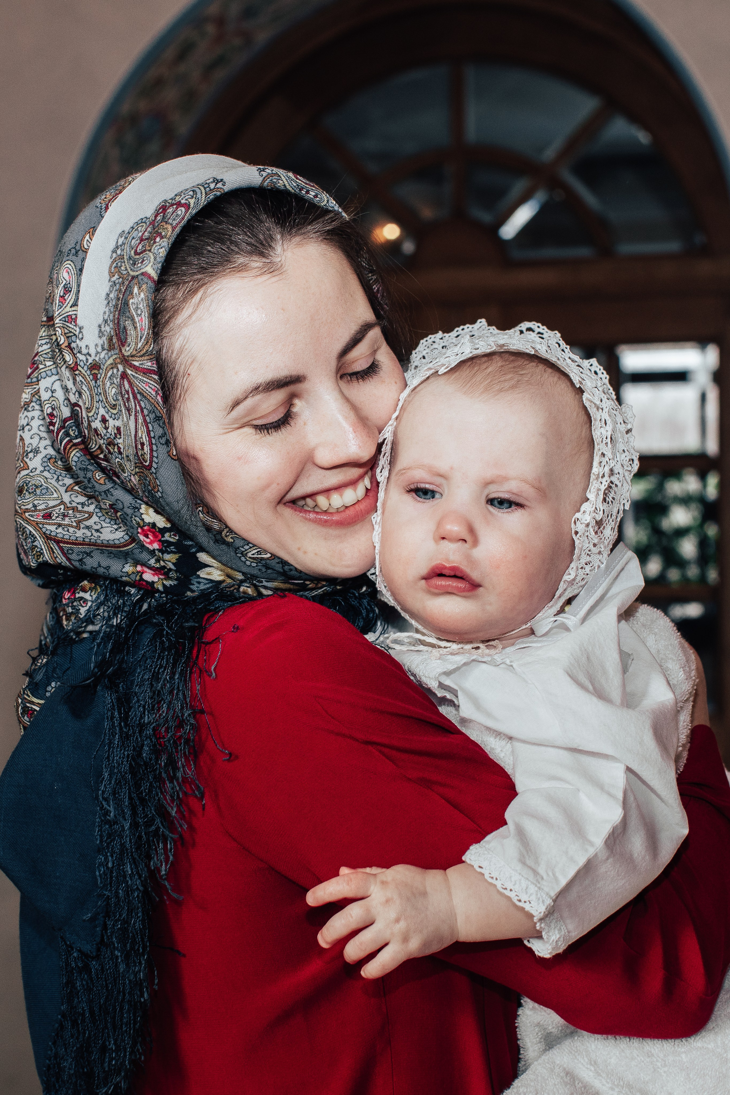 Крещение Анисии. Фотосессии в Москве - фотограф Неонилла Ленко