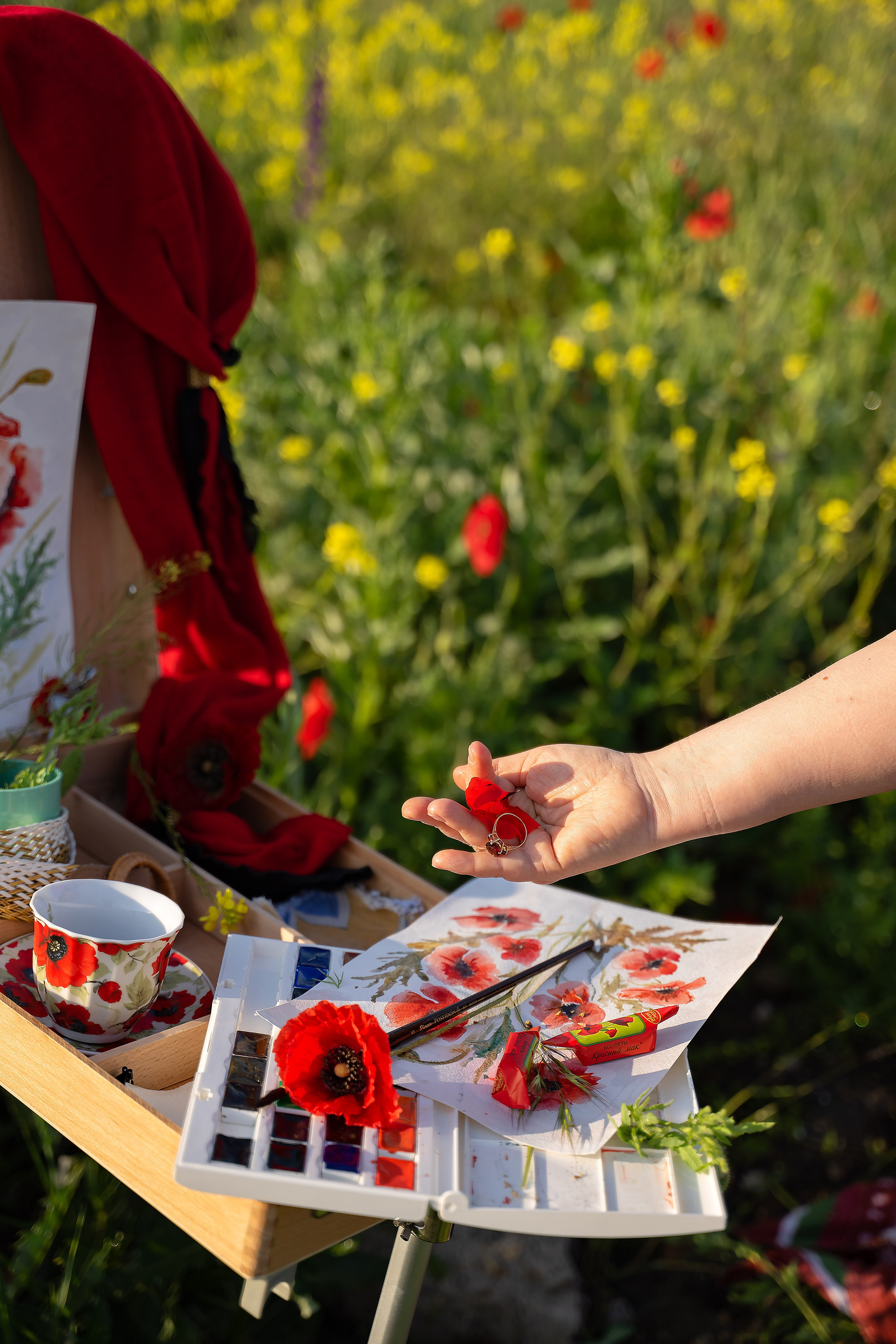 Ты рисуешь, а я рисую тебя и оба мы художники. Главная