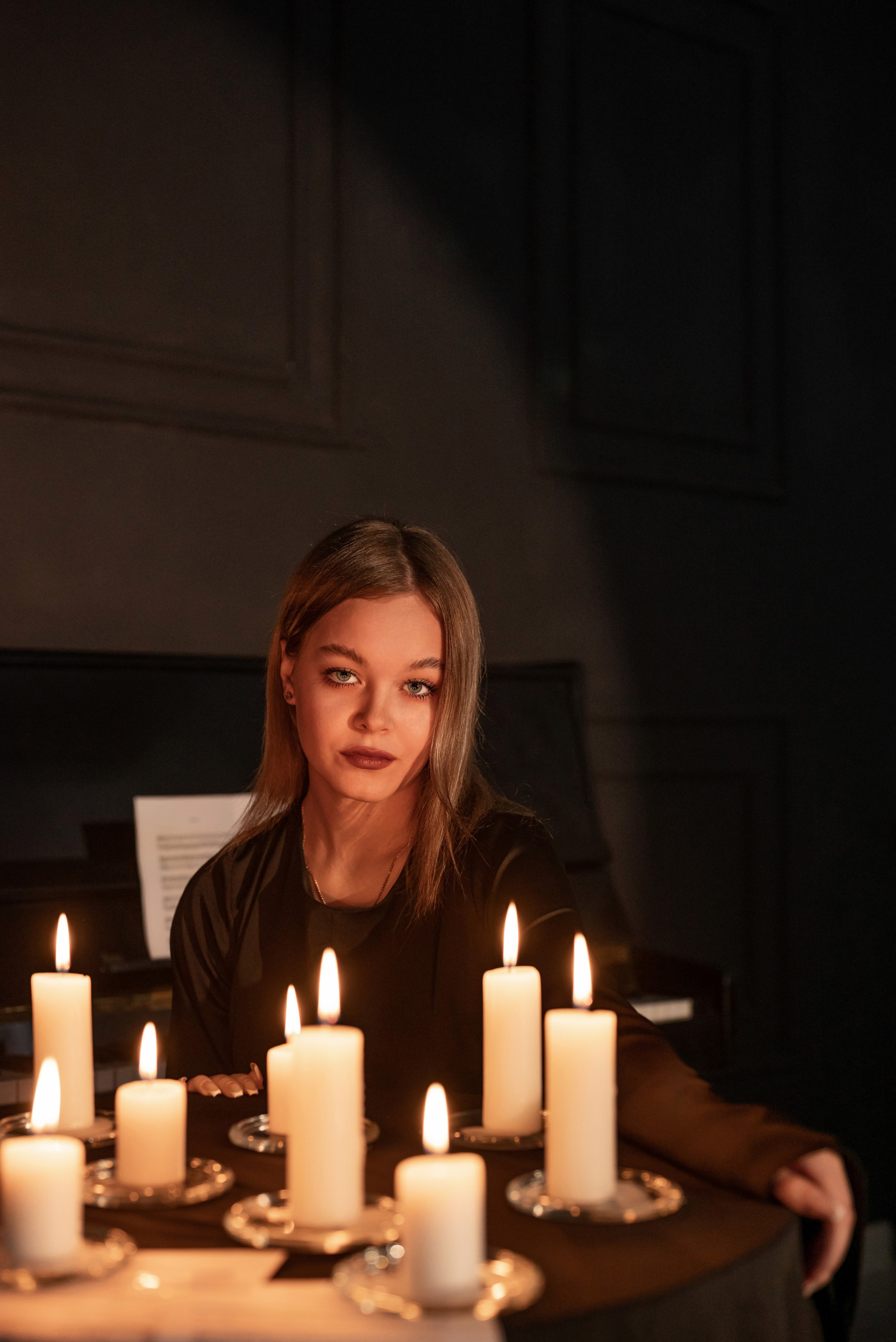 Фотопроект *Свечи и пианино*. Фотограф в городе Салават