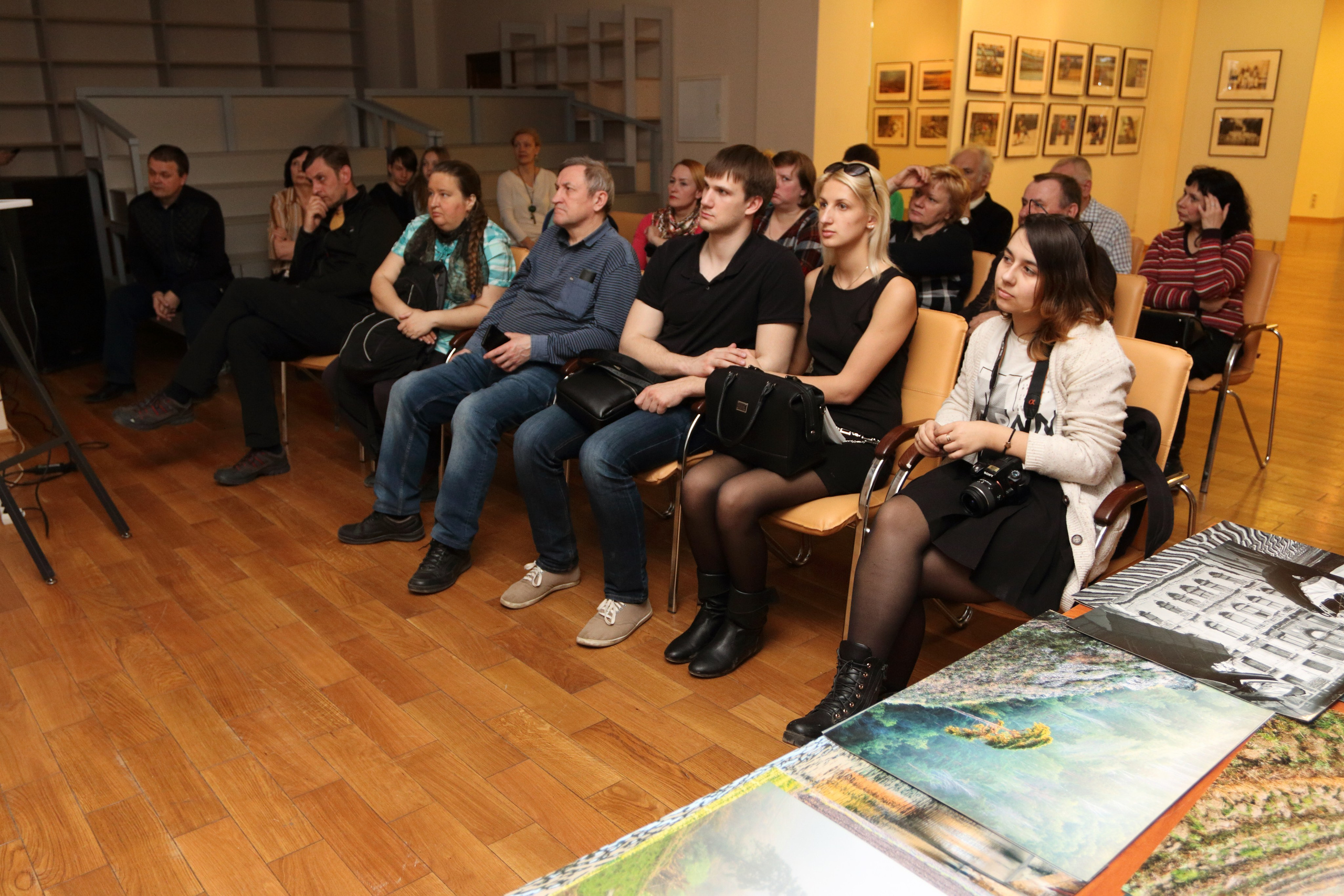 11.04.2017 Творческая встреча В. Привалова, Н. Федорина. Фотообъединение Самарского областного отделения Союза журналистов России