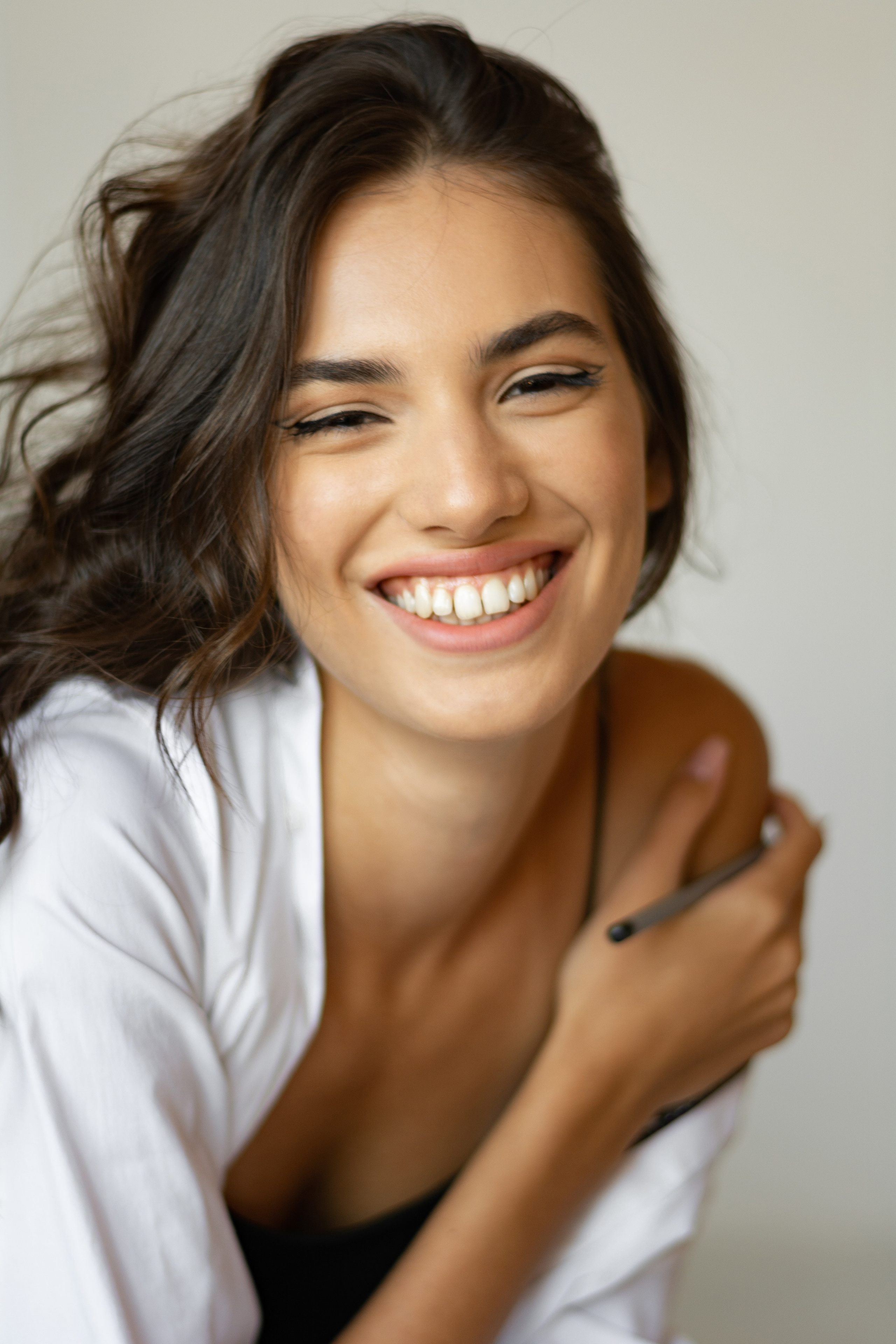 Дарья. Женский портрет в студии. Портретный фотограф в Санкт-Петербурге Наталья Родионова