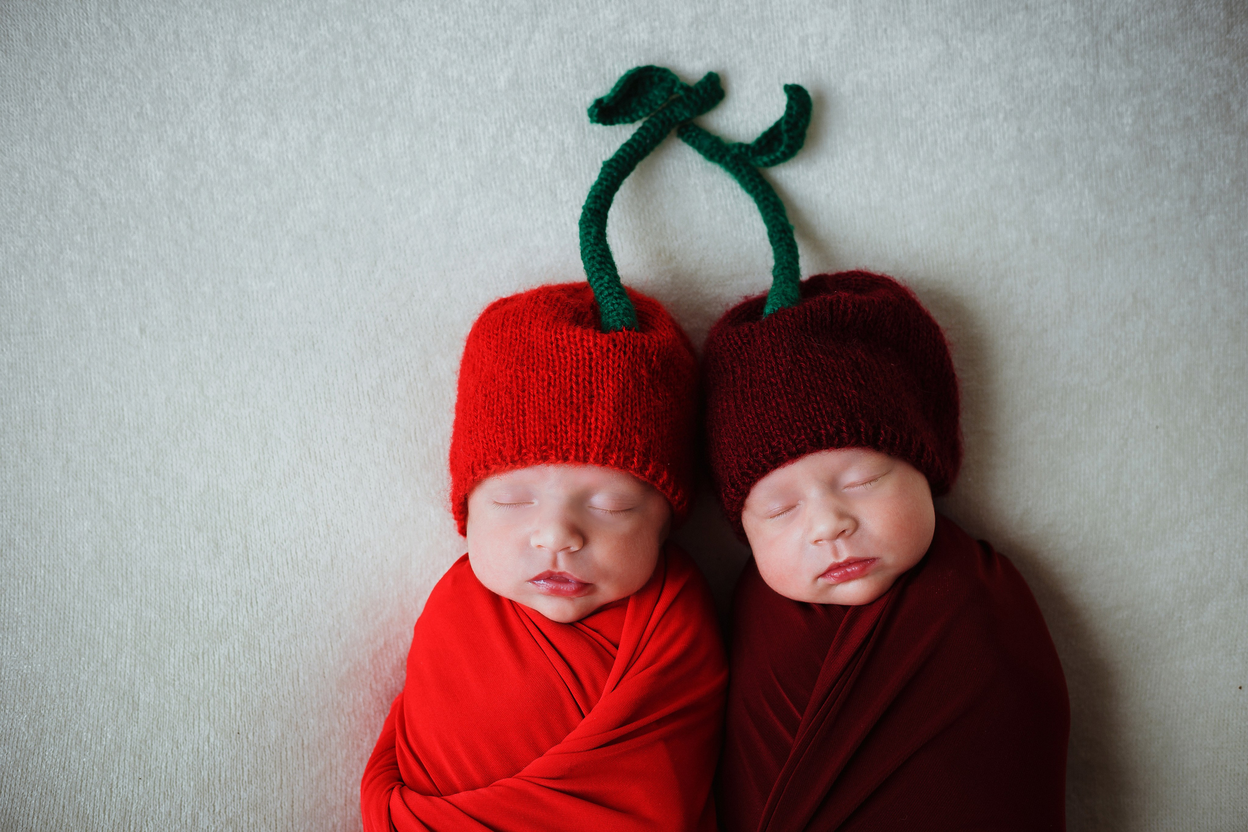 Таисия и Есения, пакет «Стандарт», 21 день. Фотограф новорождённых Екатерина Боброва. Ульяновск