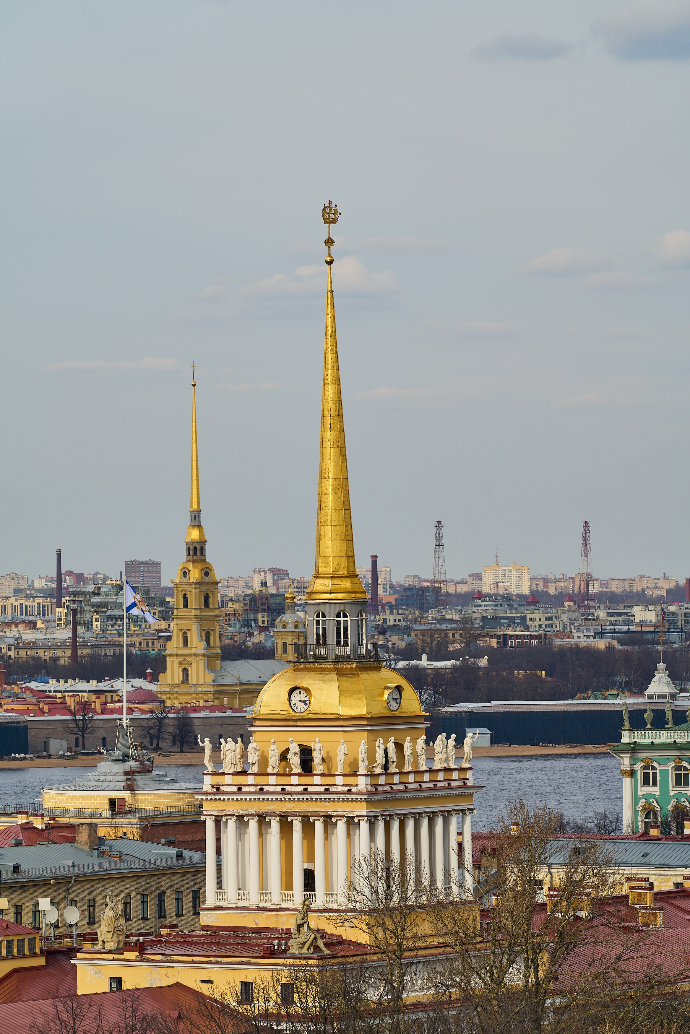 Колоннада Исаакиевского собора