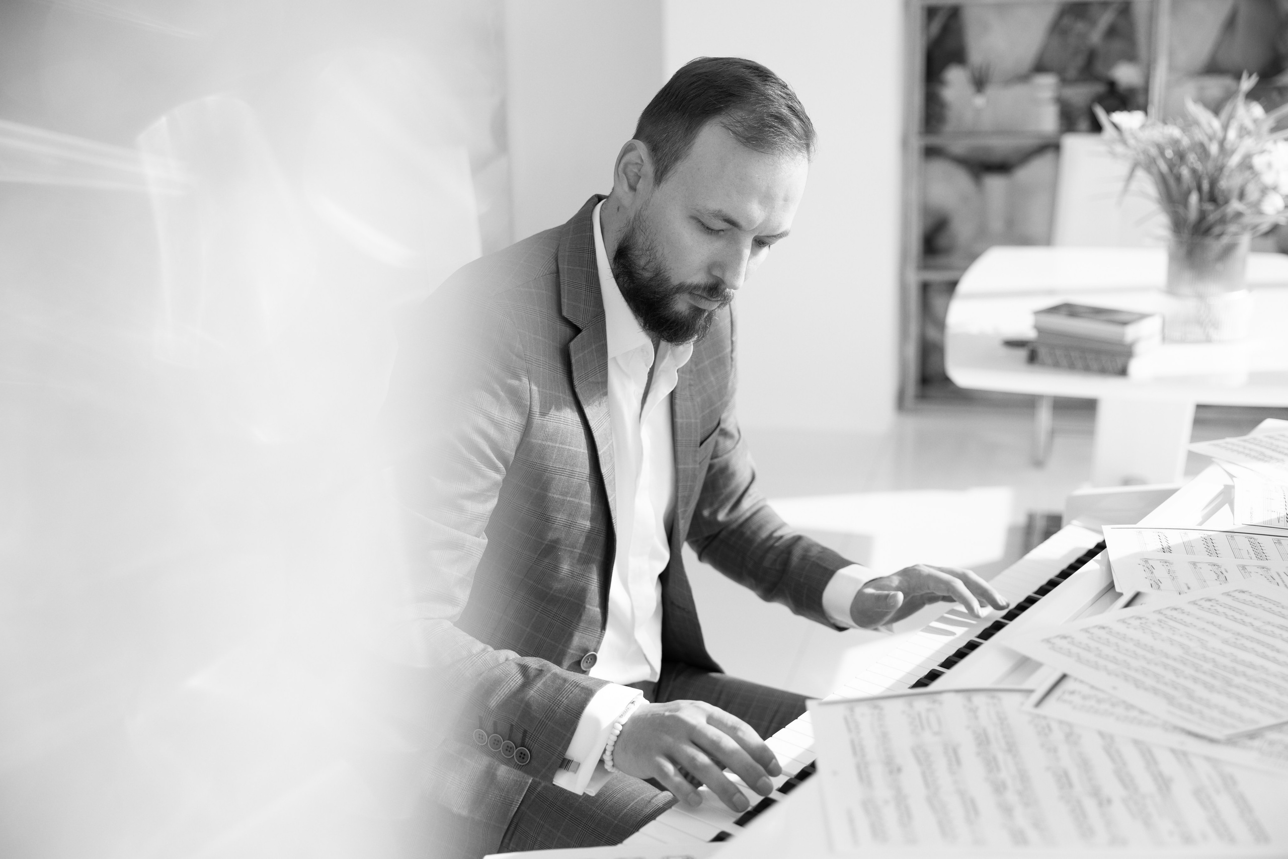 Мужская портретная съемка в студии. Фотограф в Санкт-Петербурге Вагнер Юлия