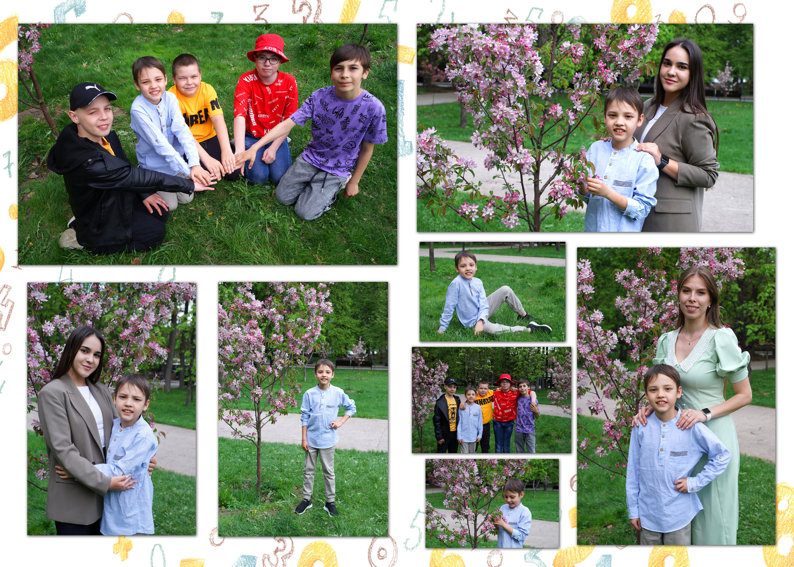 Цифры. Фотокниги и фотоальбомы в Казани от Ольги Игнатьевой