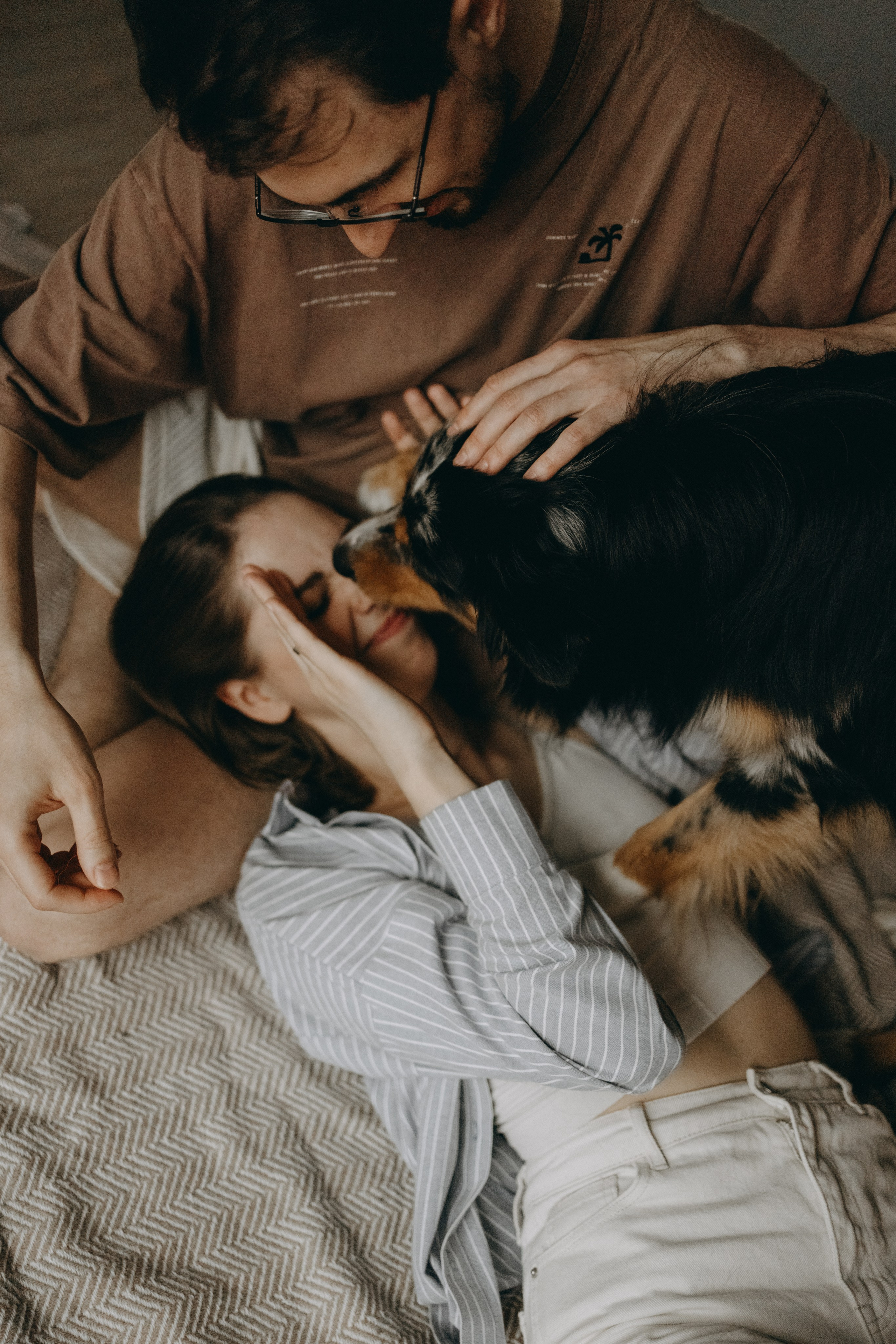 Настя, Никита и их Гром и Мяу. Фотограф — Анималист | Санкт-Петербург