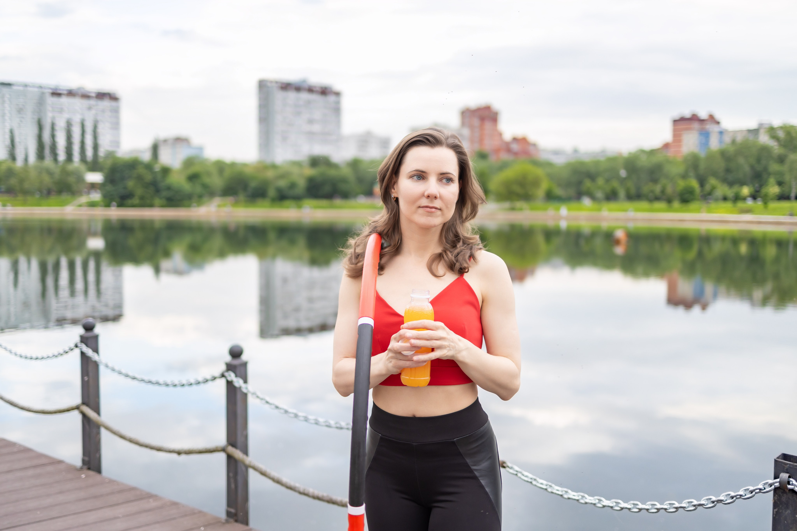 Спортивная фотосессия с хула хупом и йога, пилатес. Репортажный, семейный и студийный фотограф в Москве Демин Алексей