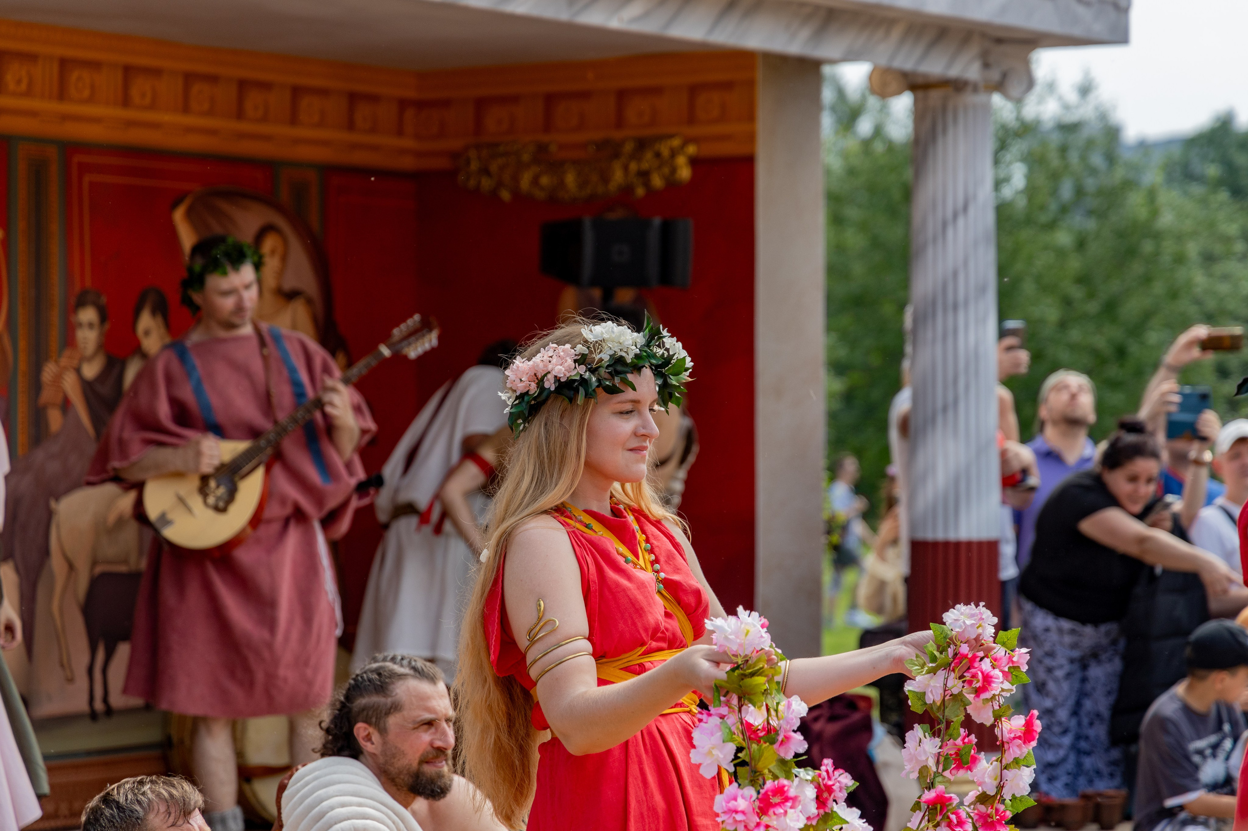 Времена и эпохи 2024. Ростокинский акведук. Площадка Античность. Репортажный, семейный и студийный фотограф в Москве Демин Алексей