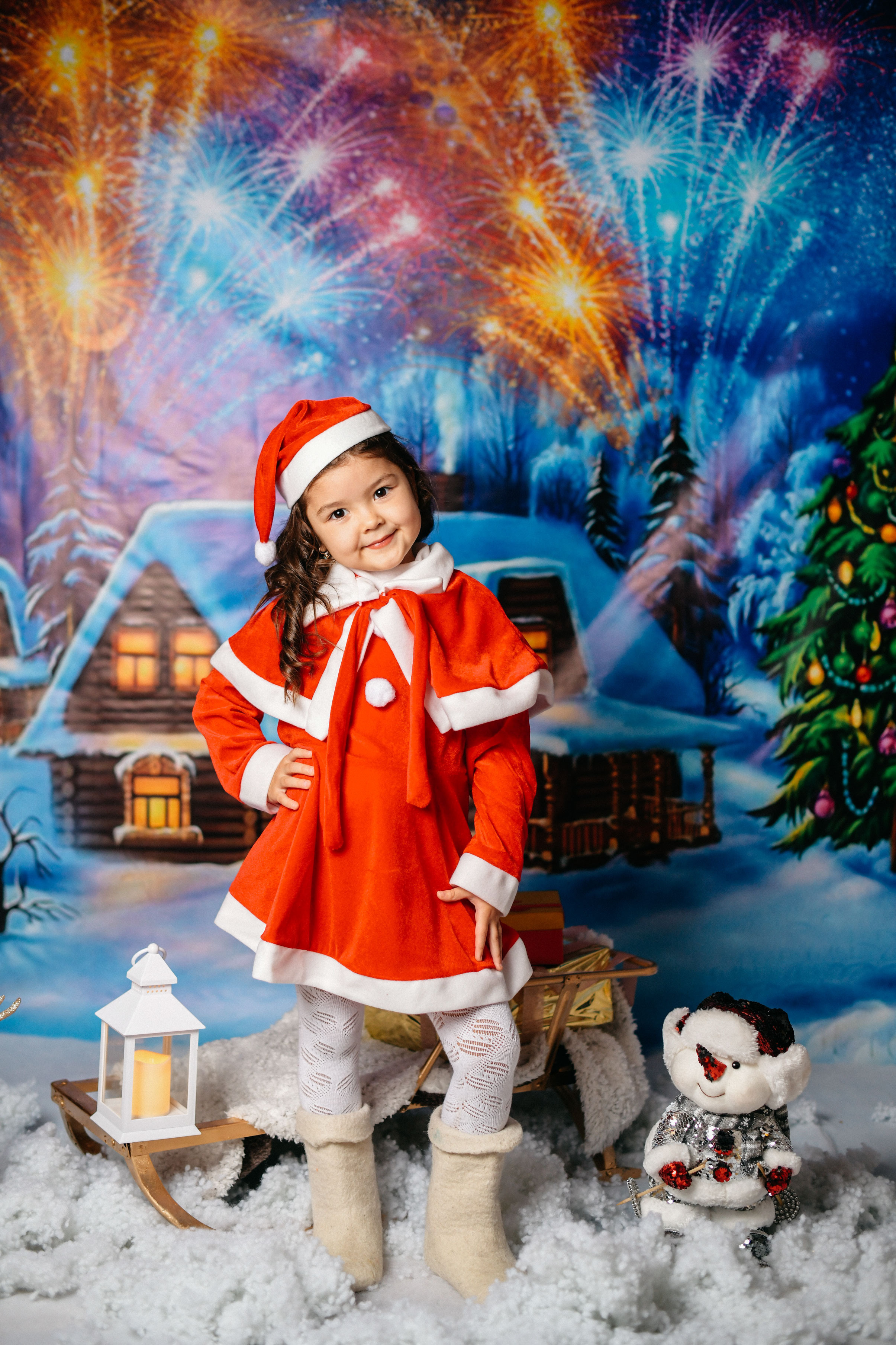 НГ фотосессия в детском саду. Свадебный и школьный фотограф в Астрахани