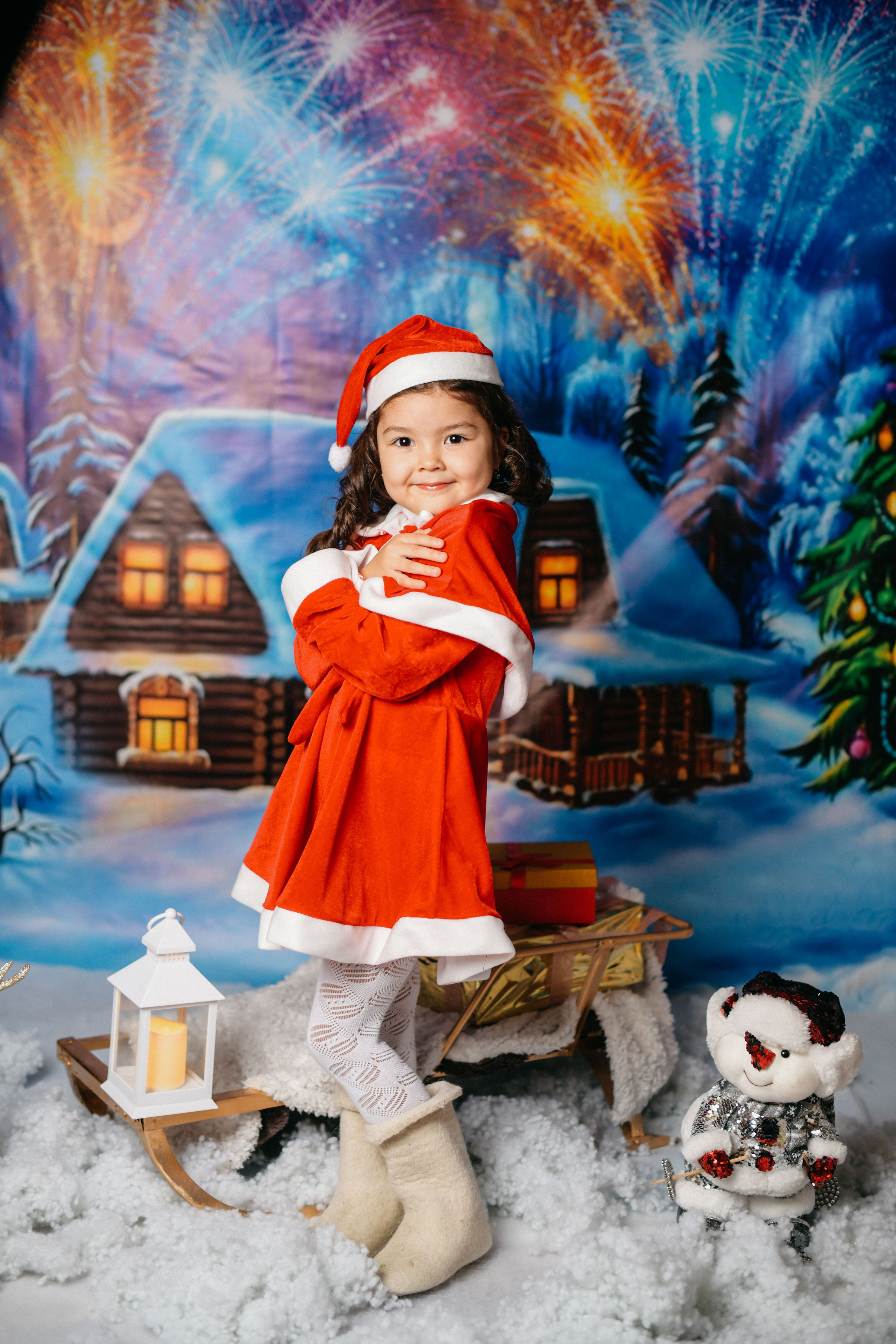 НГ фотосессия в детском саду. Свадебный и школьный фотограф в Астрахани