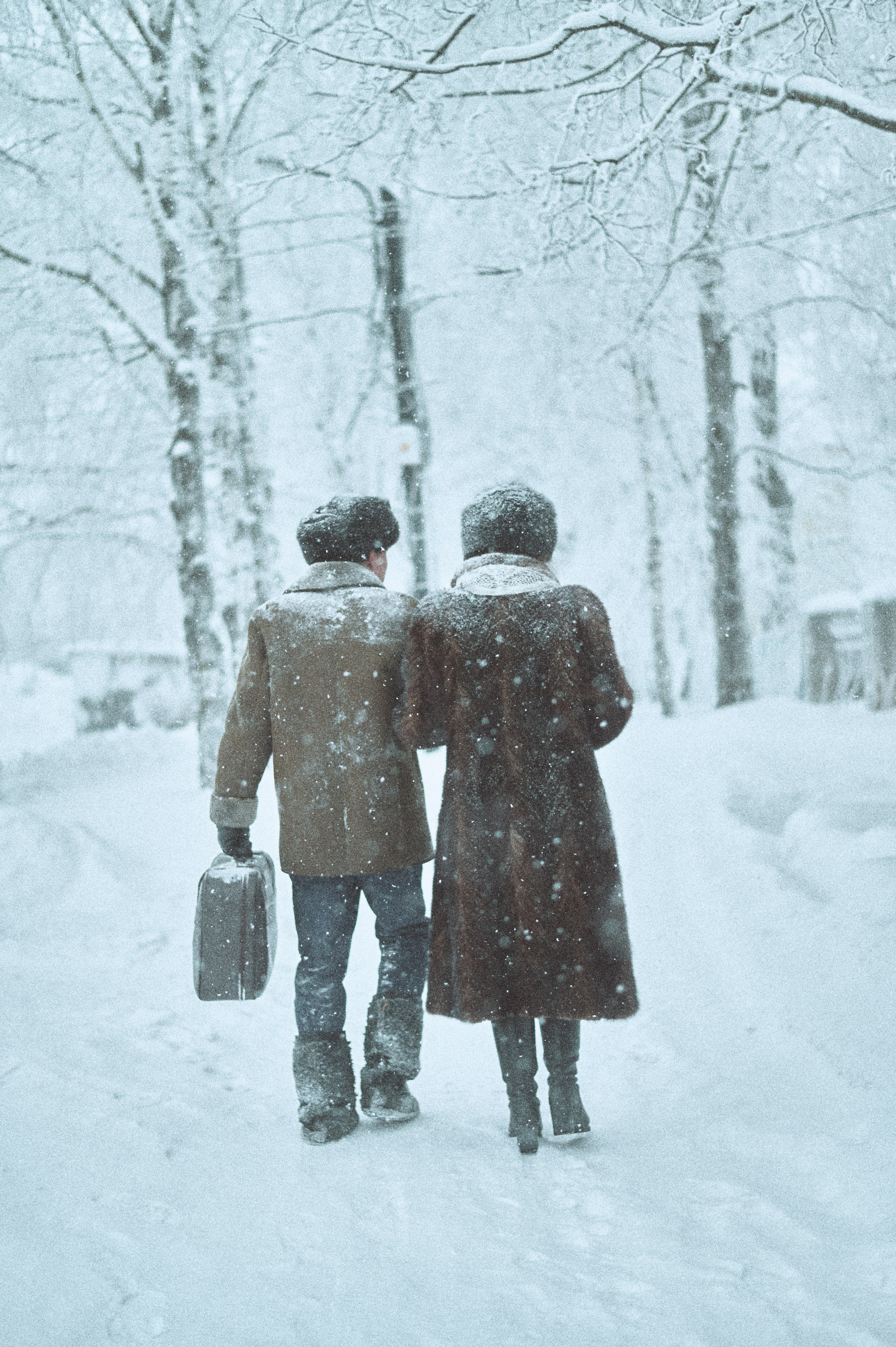 Арина и Кирилл. Вьюга. Женский фотограф в Череповце Даша Акулич