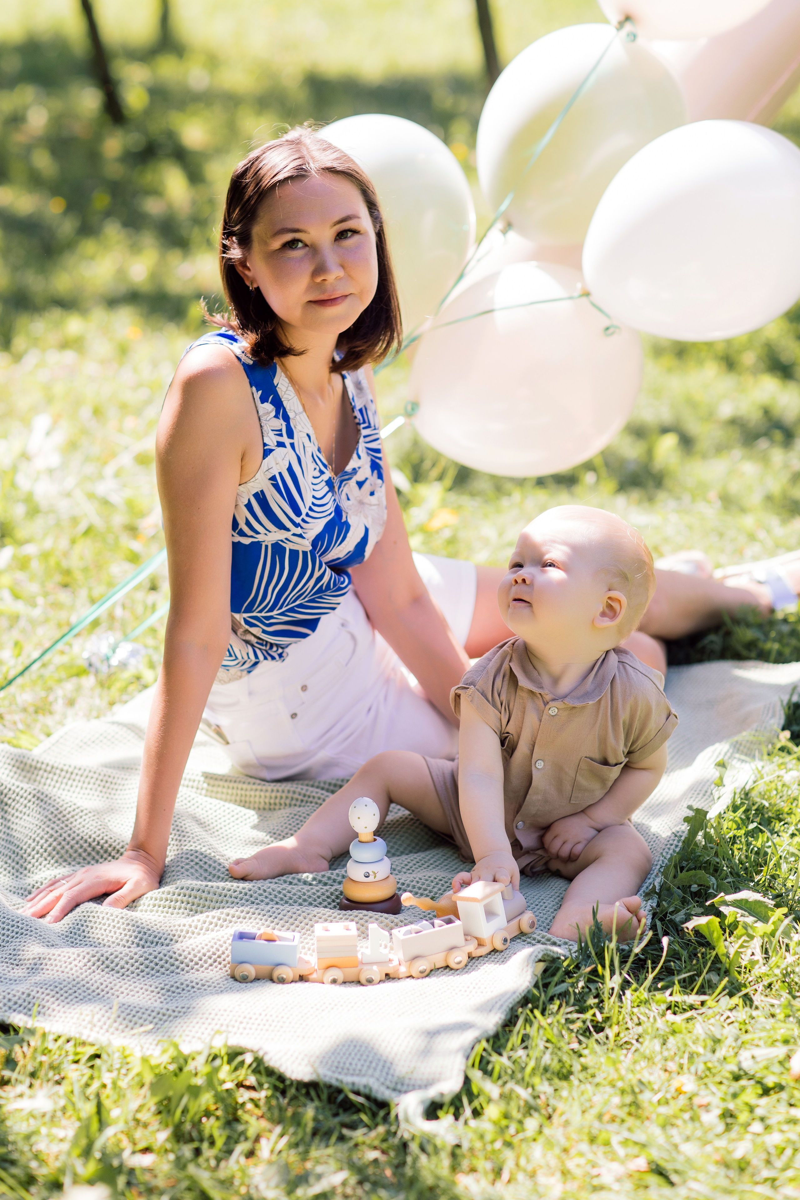 Фотосессия на годик. Семейный фотограф Толстикова Кристина