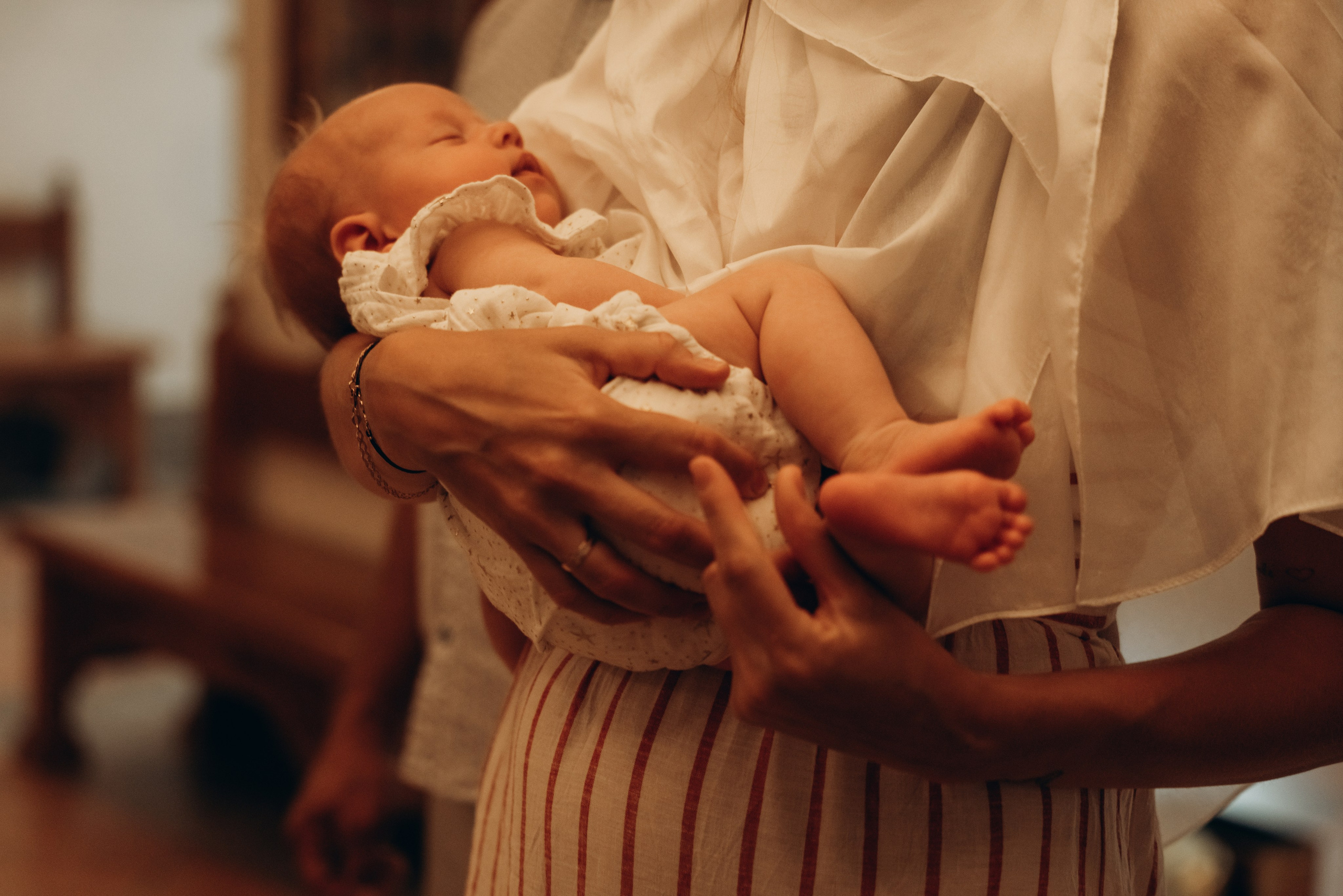 Крещении Есении. Фотограф Мария Миллс | Минск