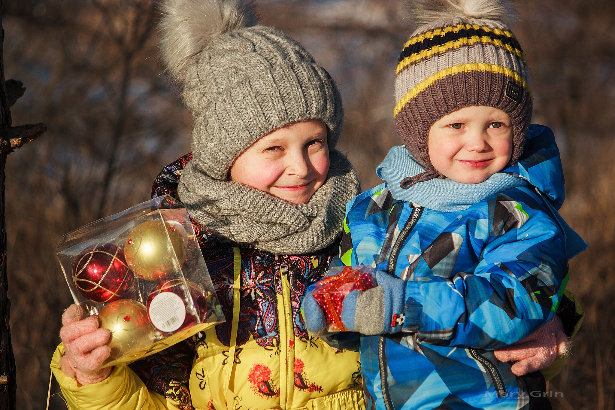 Зимняя фотопрогулка на мещерском озере с мандаринами. Детский и семейный фотограф, фотограф мероприятий Нижний Новгород