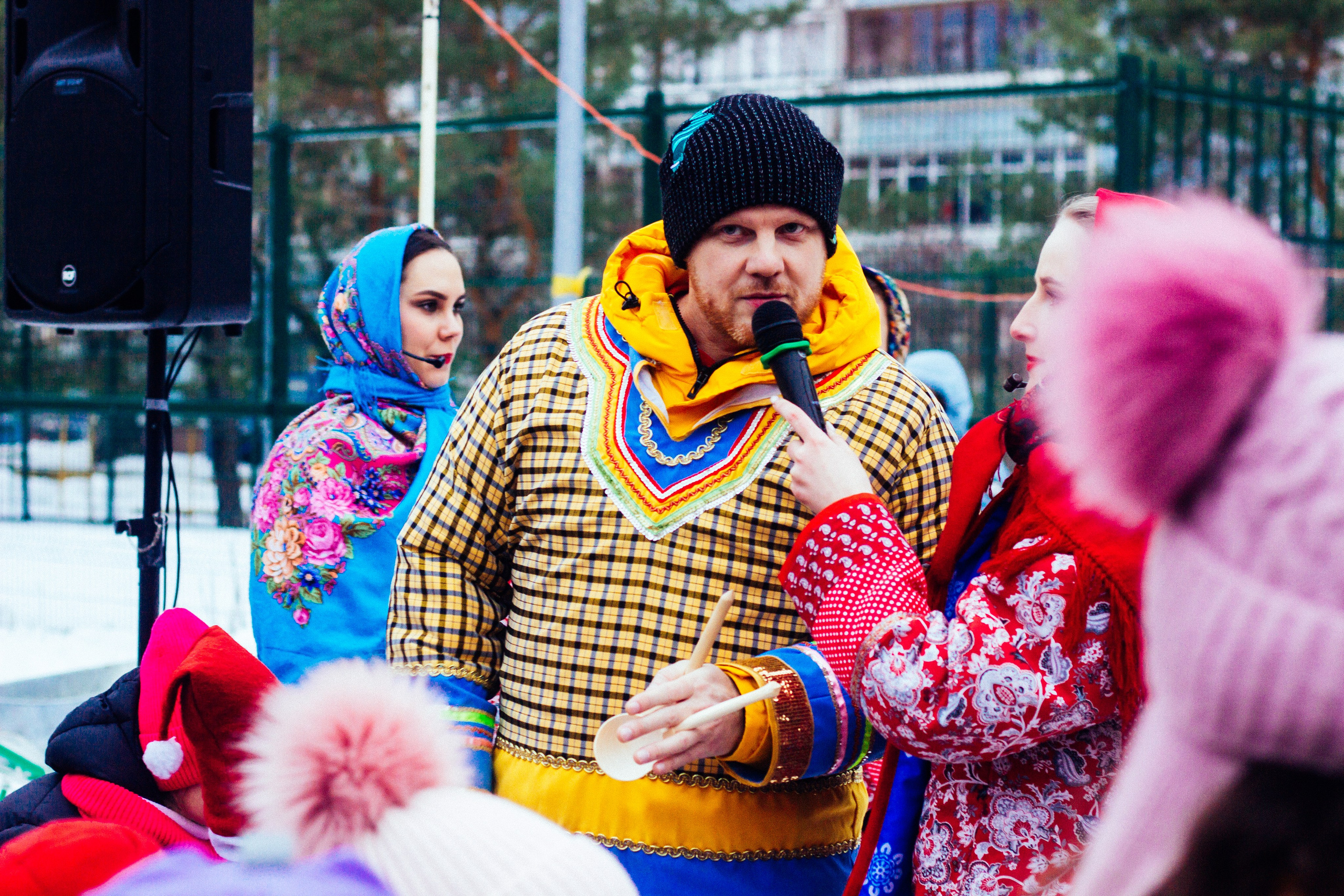 Дворовая ёлка. Детский и семейный фотограф, фотограф мероприятий Нижний Новгород