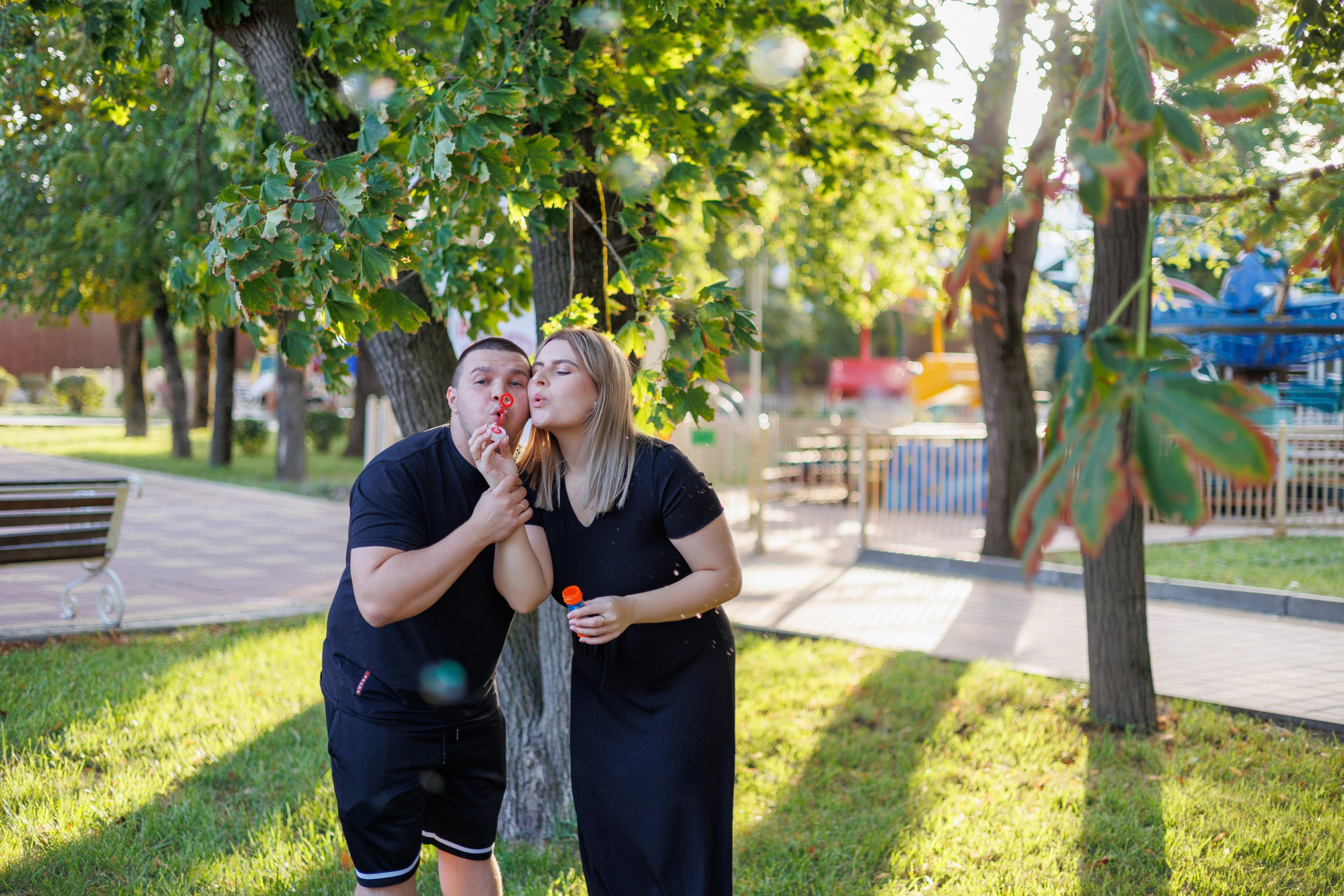 Прогулка в парке. Свадебный и семейный фотограф в Армавире