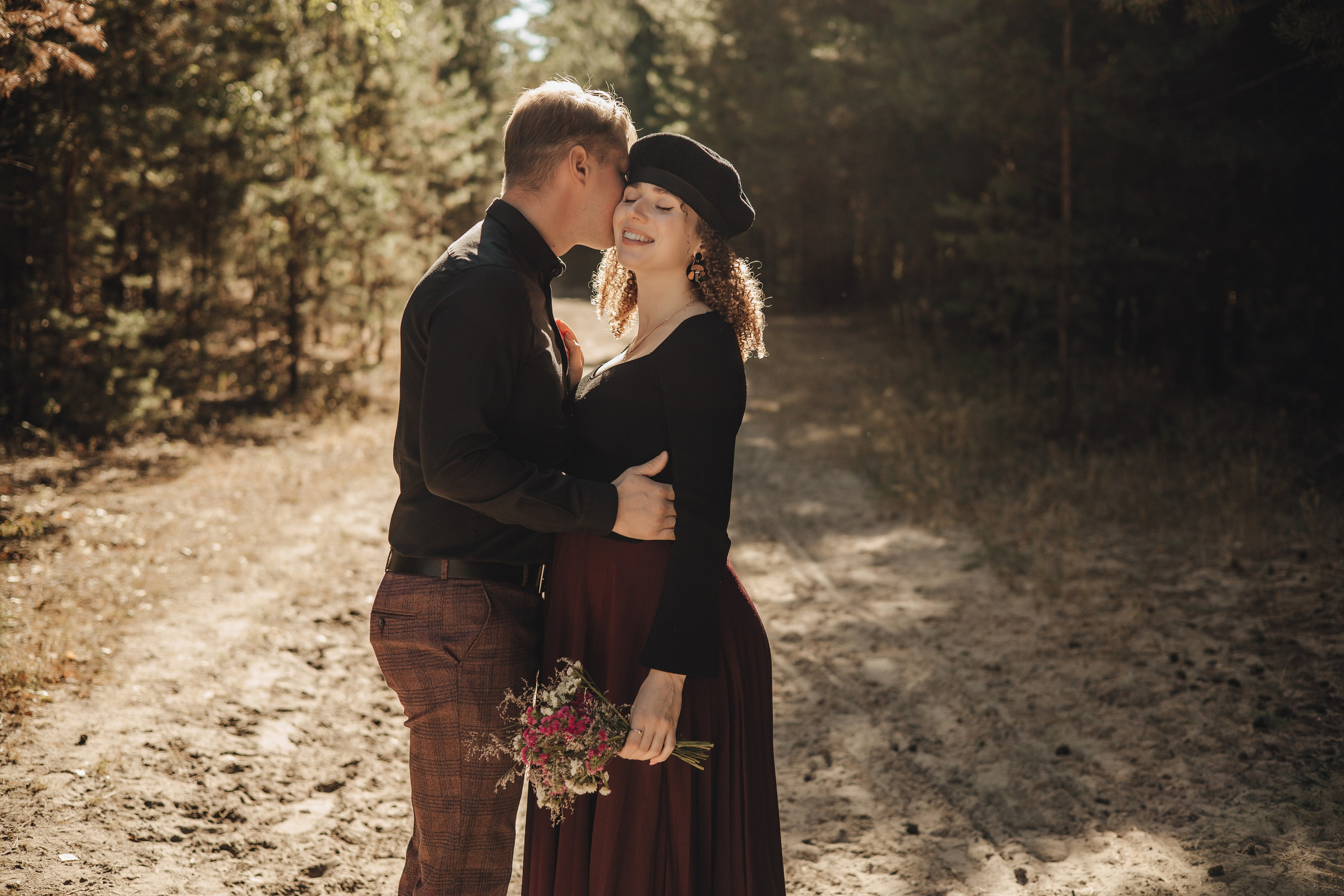 Саша и Вика. Лес. Свадебный и семейный фотограф Пушкин Царское Село СПБ Питер Санкт-Петербург и Рязань Ольга Козлова
