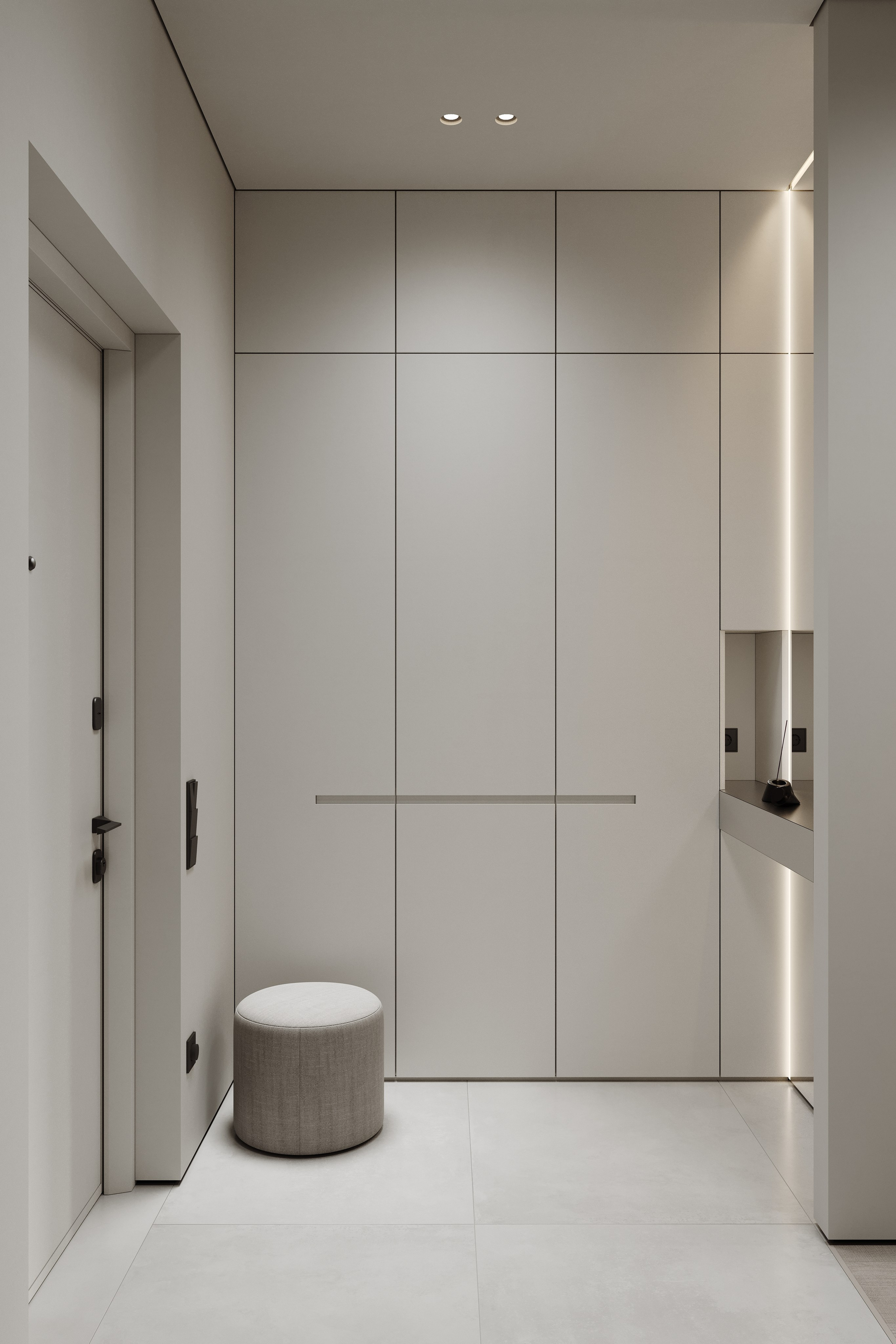 «Manhattan» | Kitchen & Living room. Середа Юлия | Визуализация