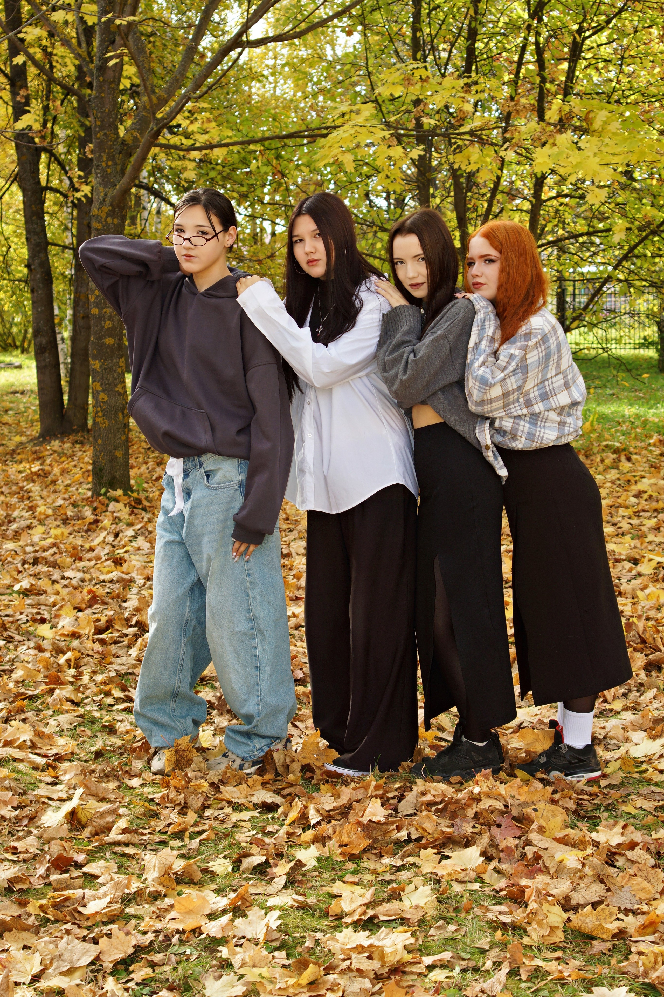 Осенняя фотосессия в школе г. Йошкар-Ола