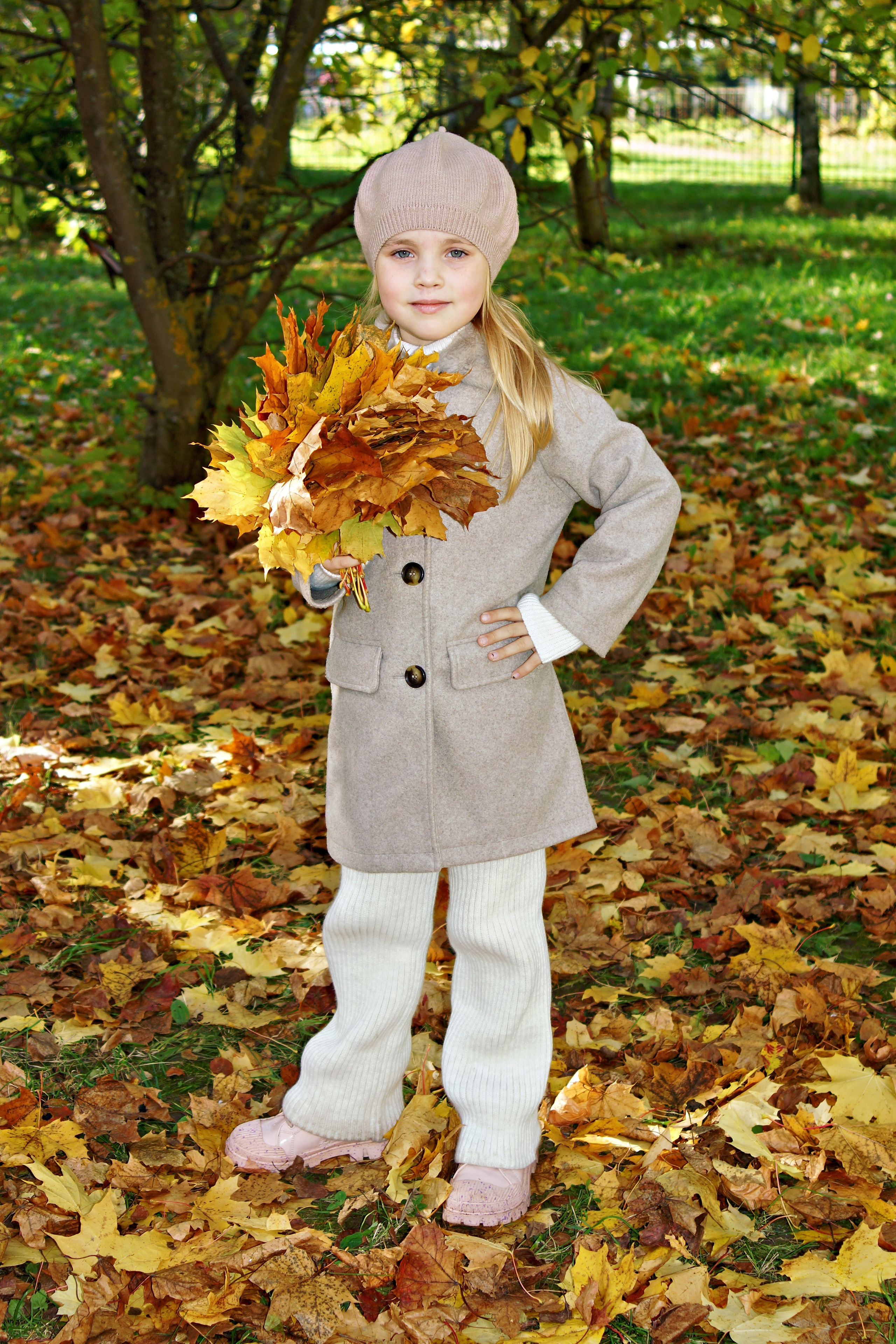 Осенняя фотосессия в детском саду г. Йошкар-Ола