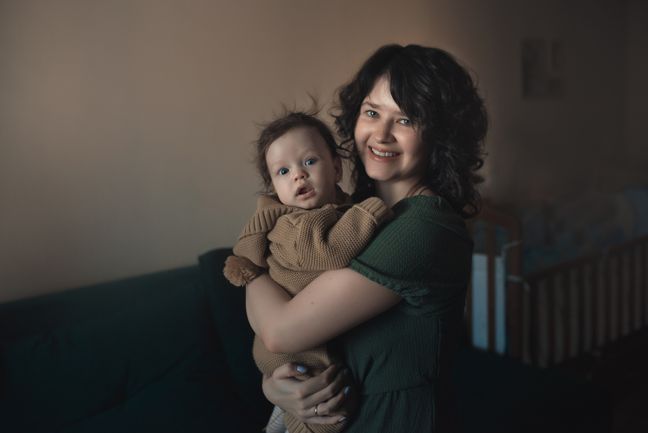 Семья Оксаны и Евгения. Фотограф на крещение в Саратове Марина Грушина