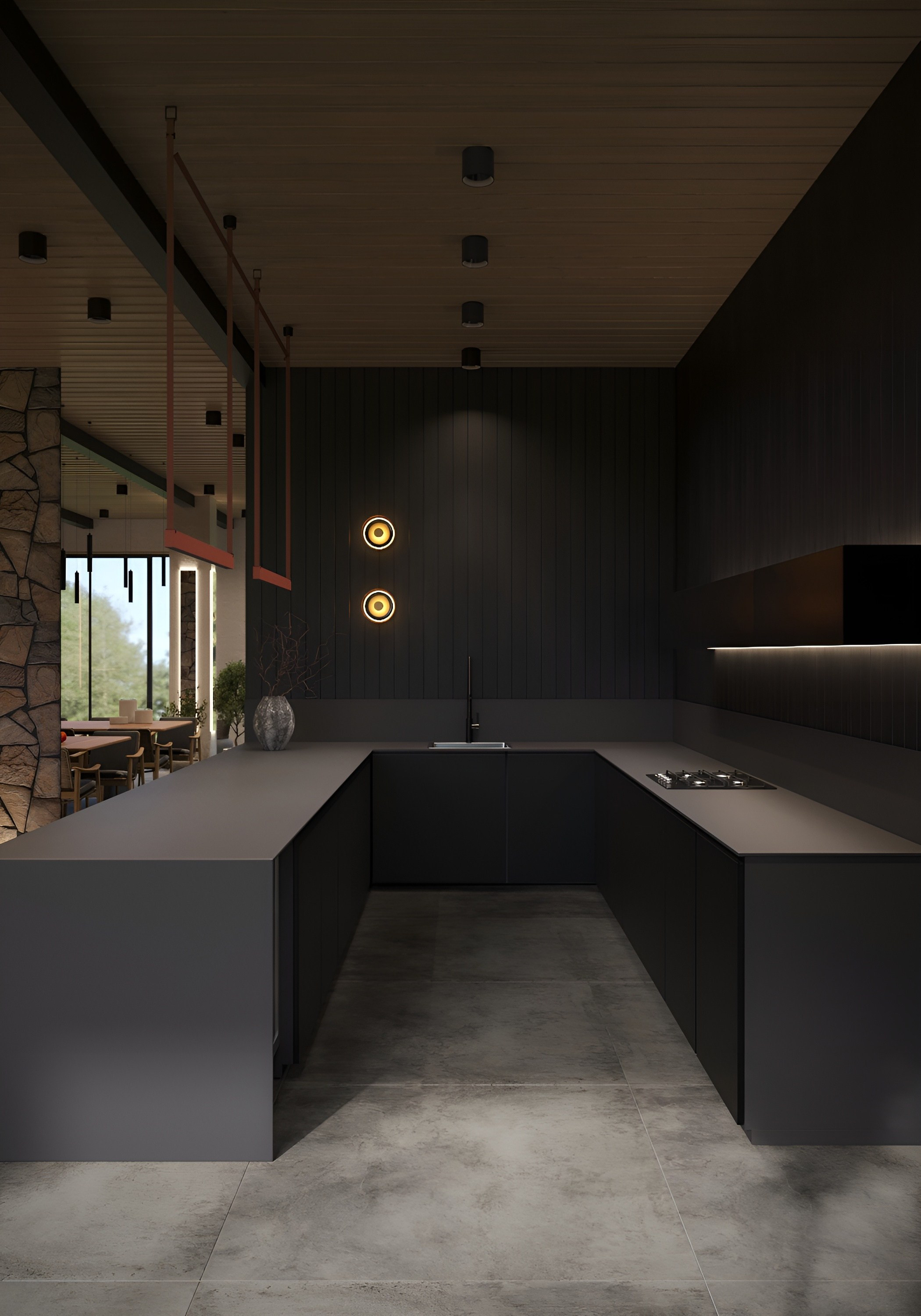 Веранда. 3D Визуализация интерьеров жилых и коммерческих помещений