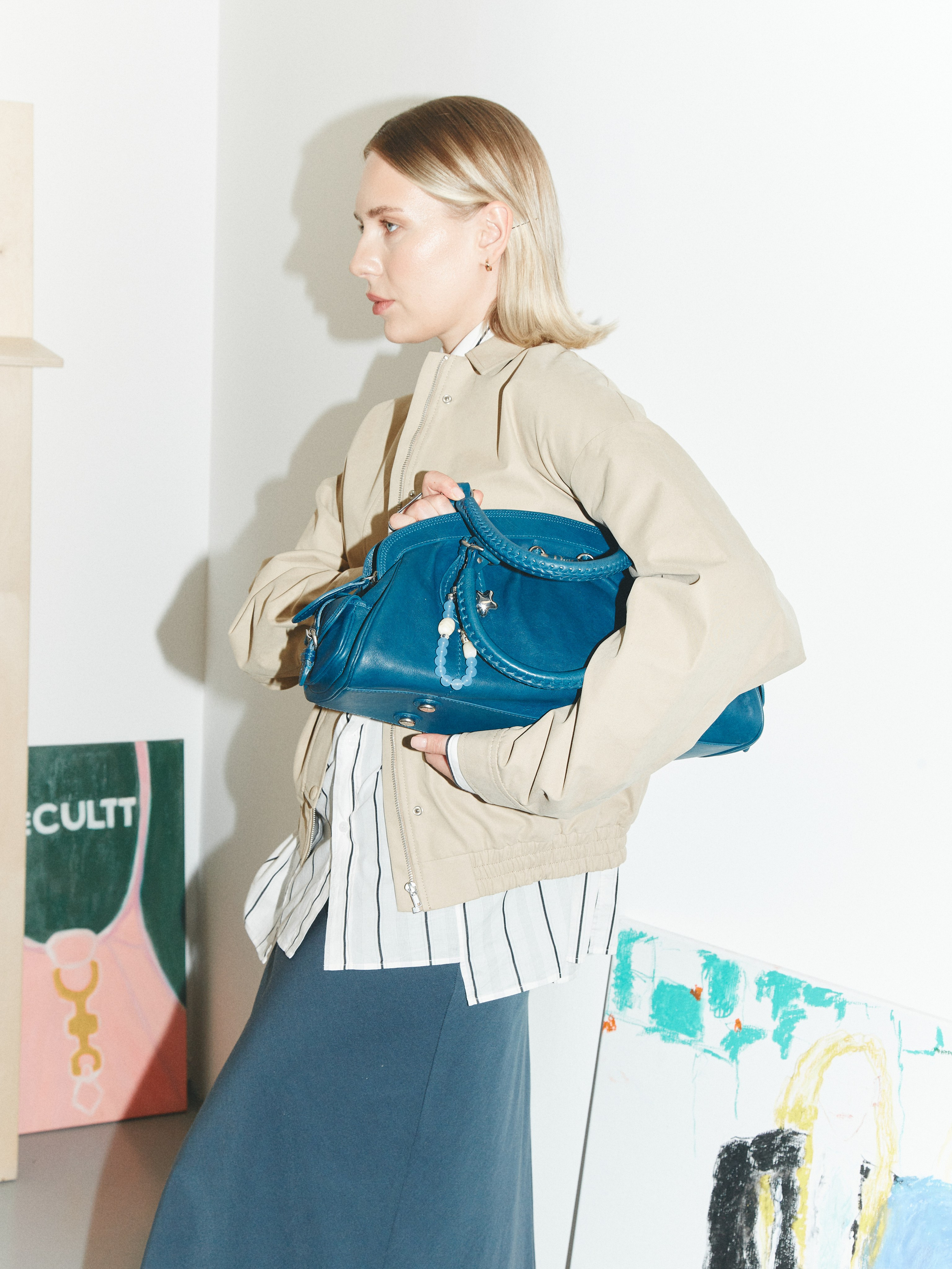 CHAIKA x THE CULTT working girl. Photographer Daria Ilkevich