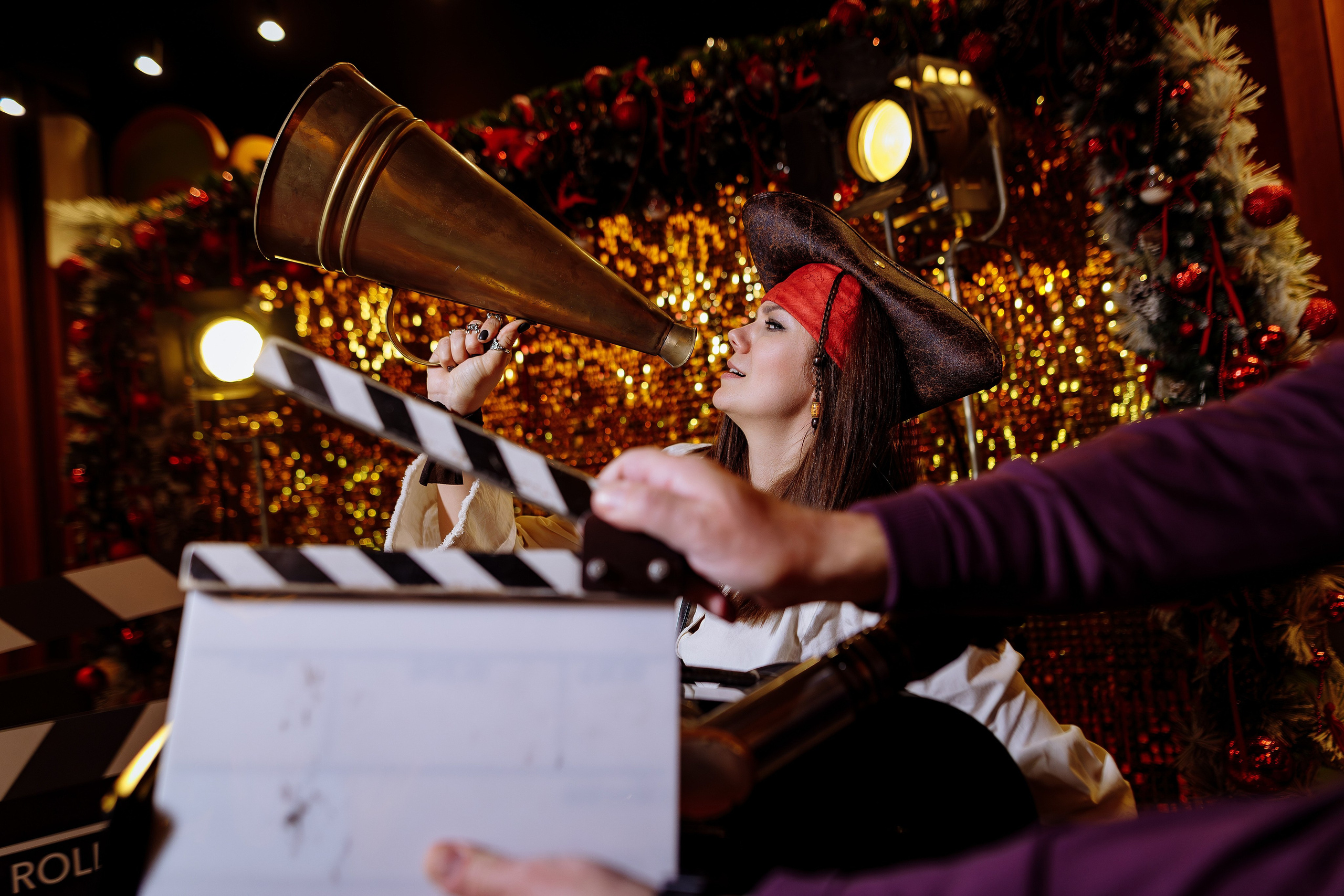 Организация новогоднего в стиле Кино. ToDay-организация частных и деловых мероприятий под ключ