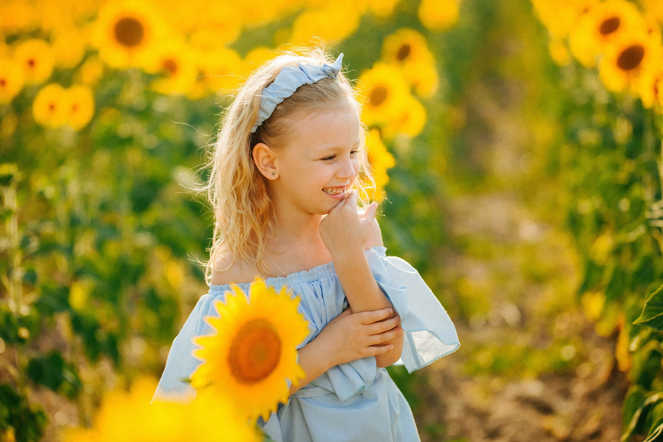 Подсолнухи!. Семейный, детский, свадебный, фотограф в городе Анапа
