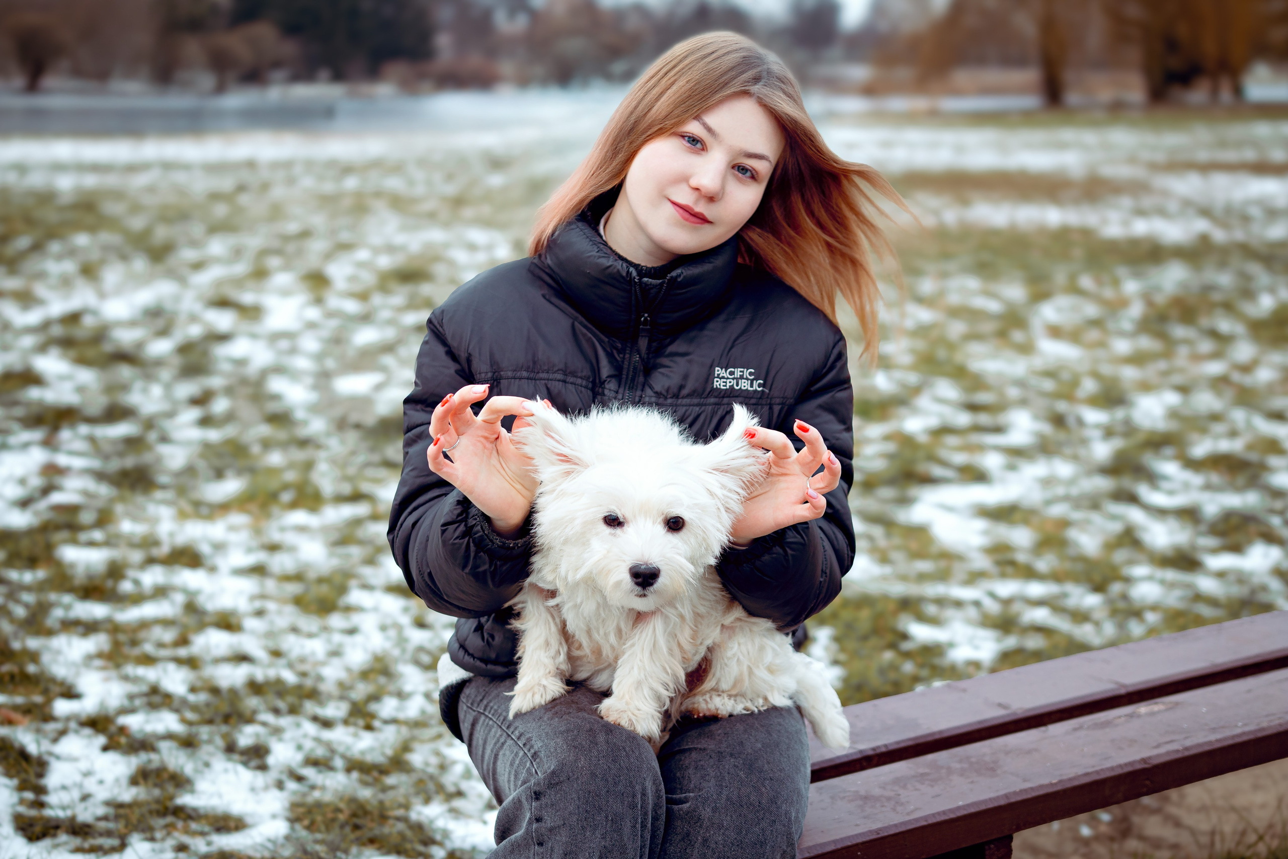 Фотосессия с щенком Минск