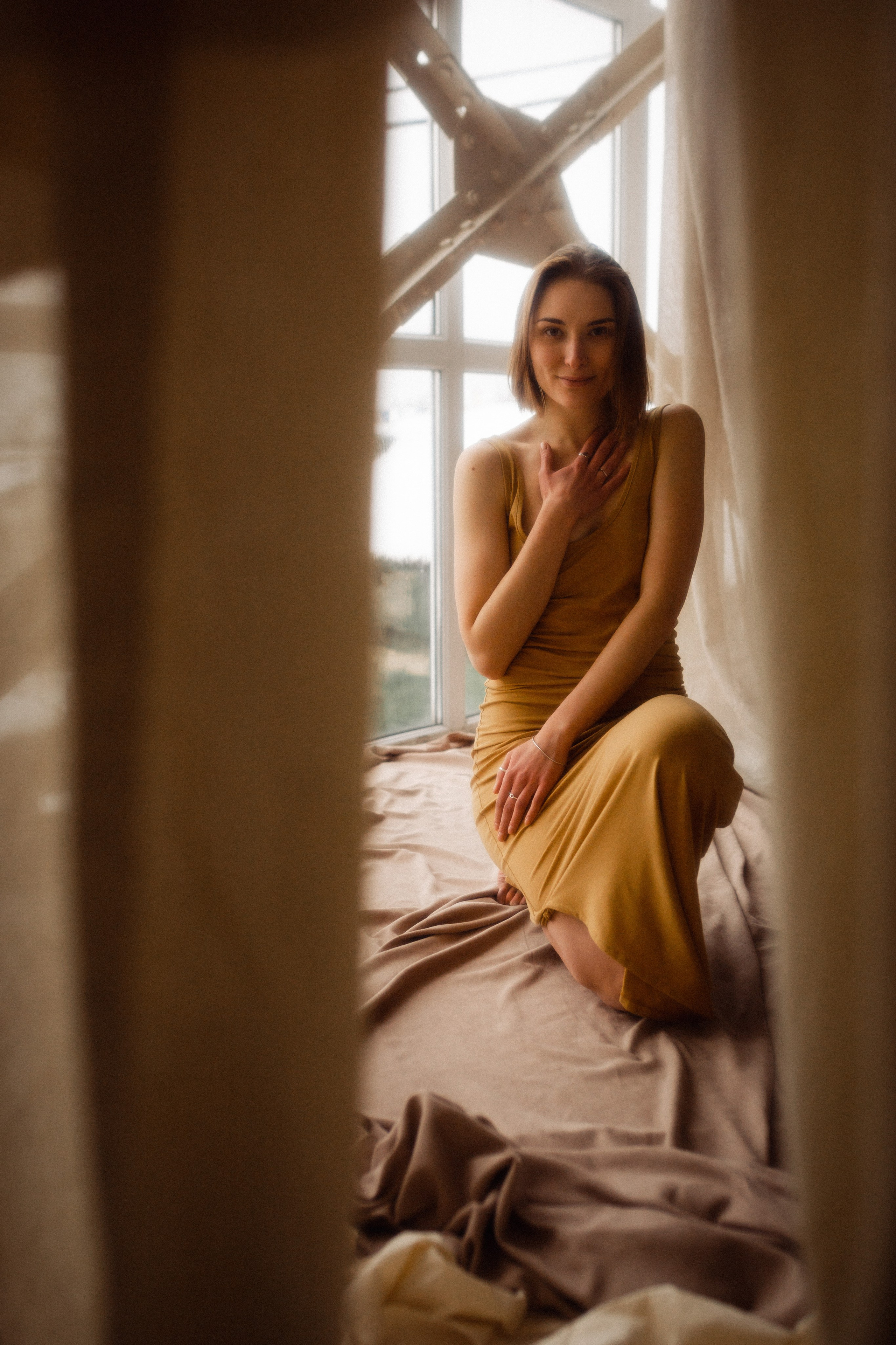 Лена в фотостудии. Фотограф Куянова Алина, семейные и свадебные фотосессии в Калининграде