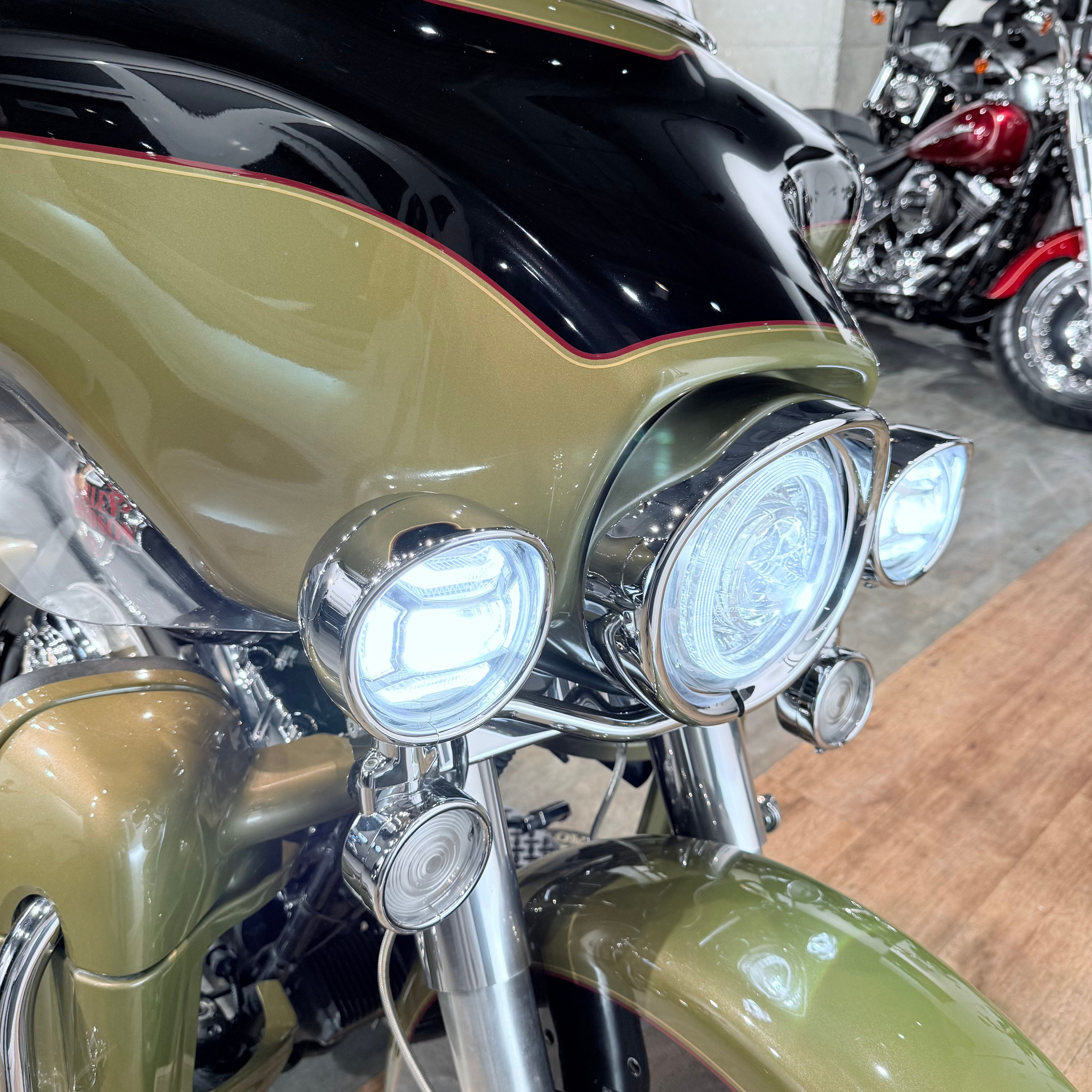 Мотоциклы Harley-Davidson 2007 Electra Glidе Ultrа Gоld Olive (Touring) — купить мотоцикл. Hello Davidson, Москва. Только хорошие мотоциклы…